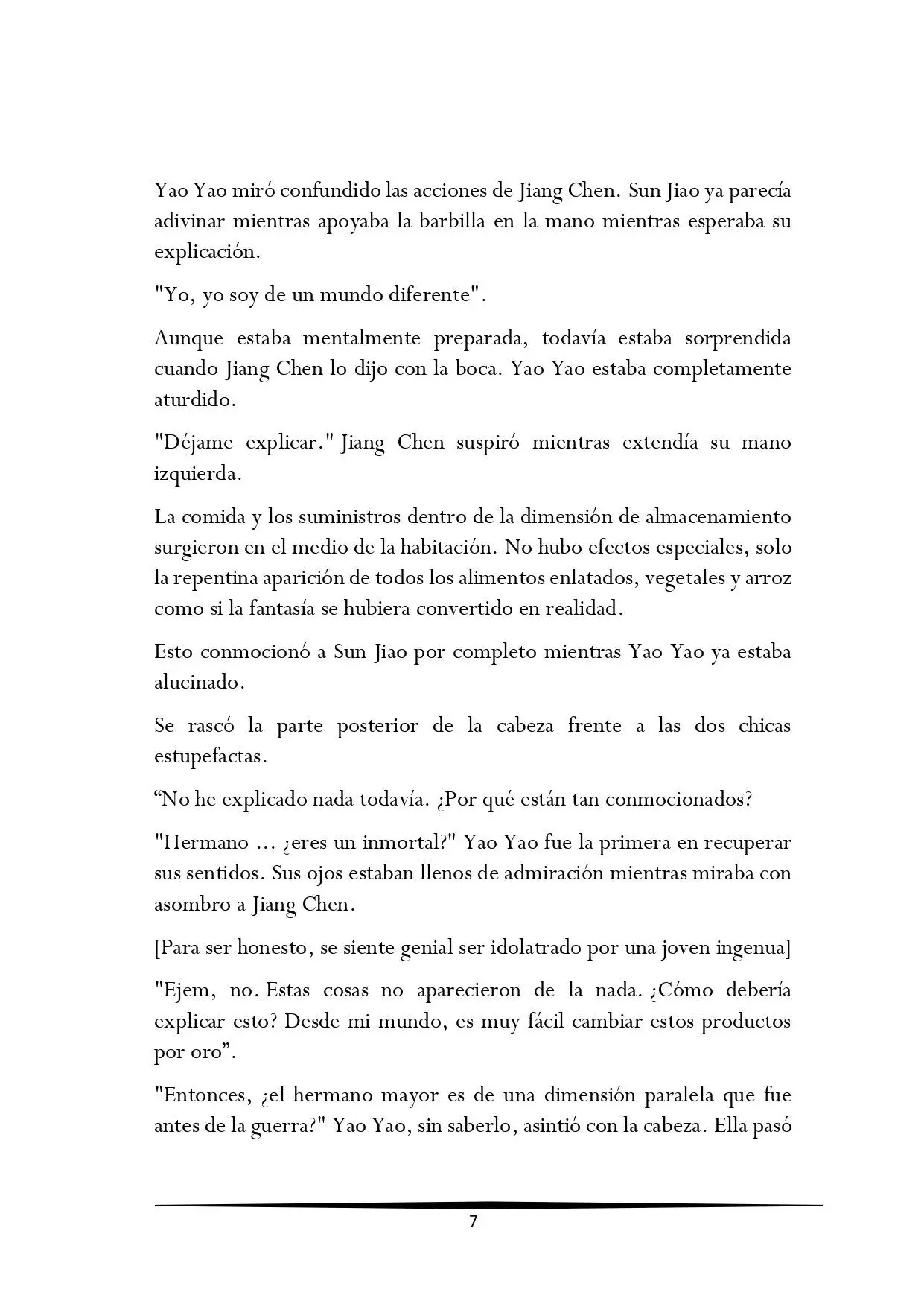Tengo una Mansion en el mundo Post-apocaliptico (Novela) - Capítulo 31 - Página 7 - LectorTMOo