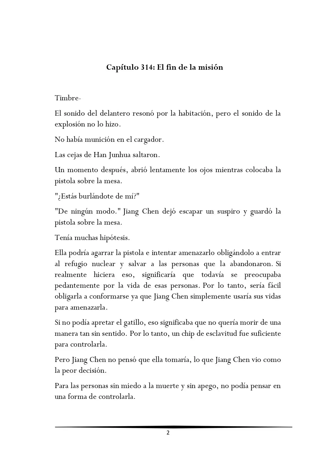 Tengo una Mansion en el mundo Post-apocaliptico (Novela) - Capítulo 314 - Página 2 - LectorTMOo