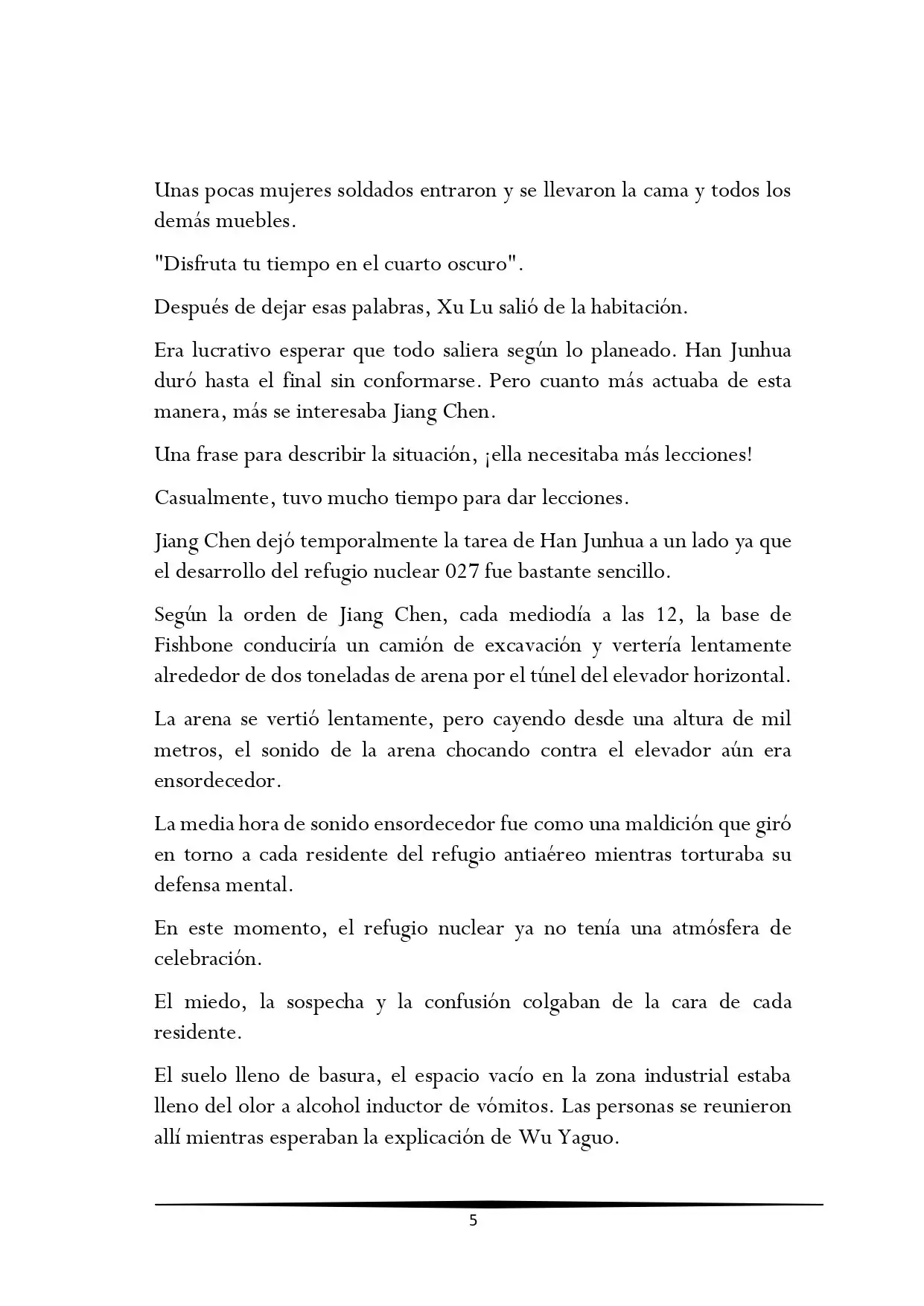 Tengo una Mansion en el mundo Post-apocaliptico (Novela) - Capítulo 314 - Página 5 - LectorTMOo