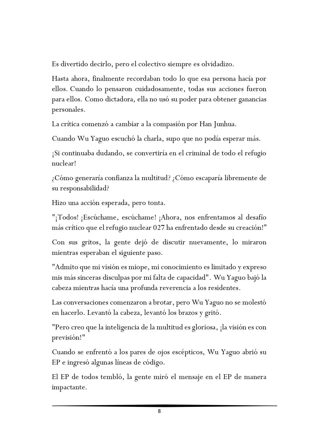 Tengo una Mansion en el mundo Post-apocaliptico (Novela) - Capítulo 314 - Página 8 - LectorTMOo