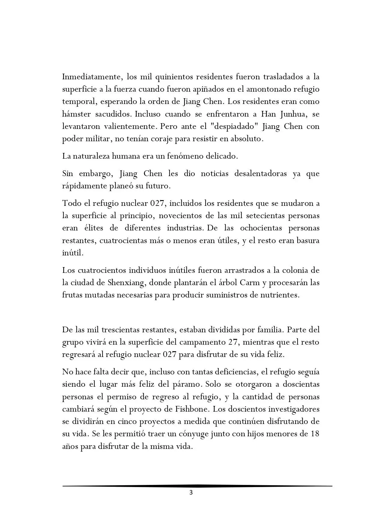 Tengo una Mansion en el mundo Post-apocaliptico (Novela) - Capítulo 315 - Página 3 - LectorTMOo