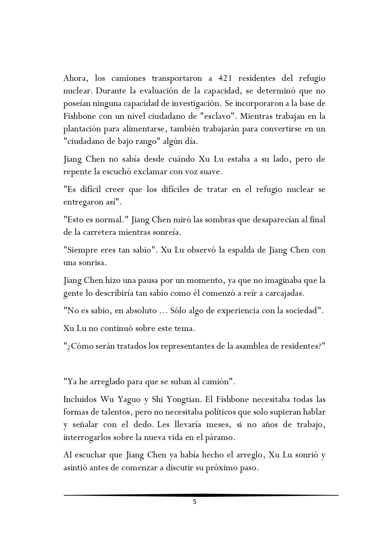 Tengo una Mansion en el mundo Post-apocaliptico (Novela) - Capítulo 315 - Página 5 - LectorTMOo