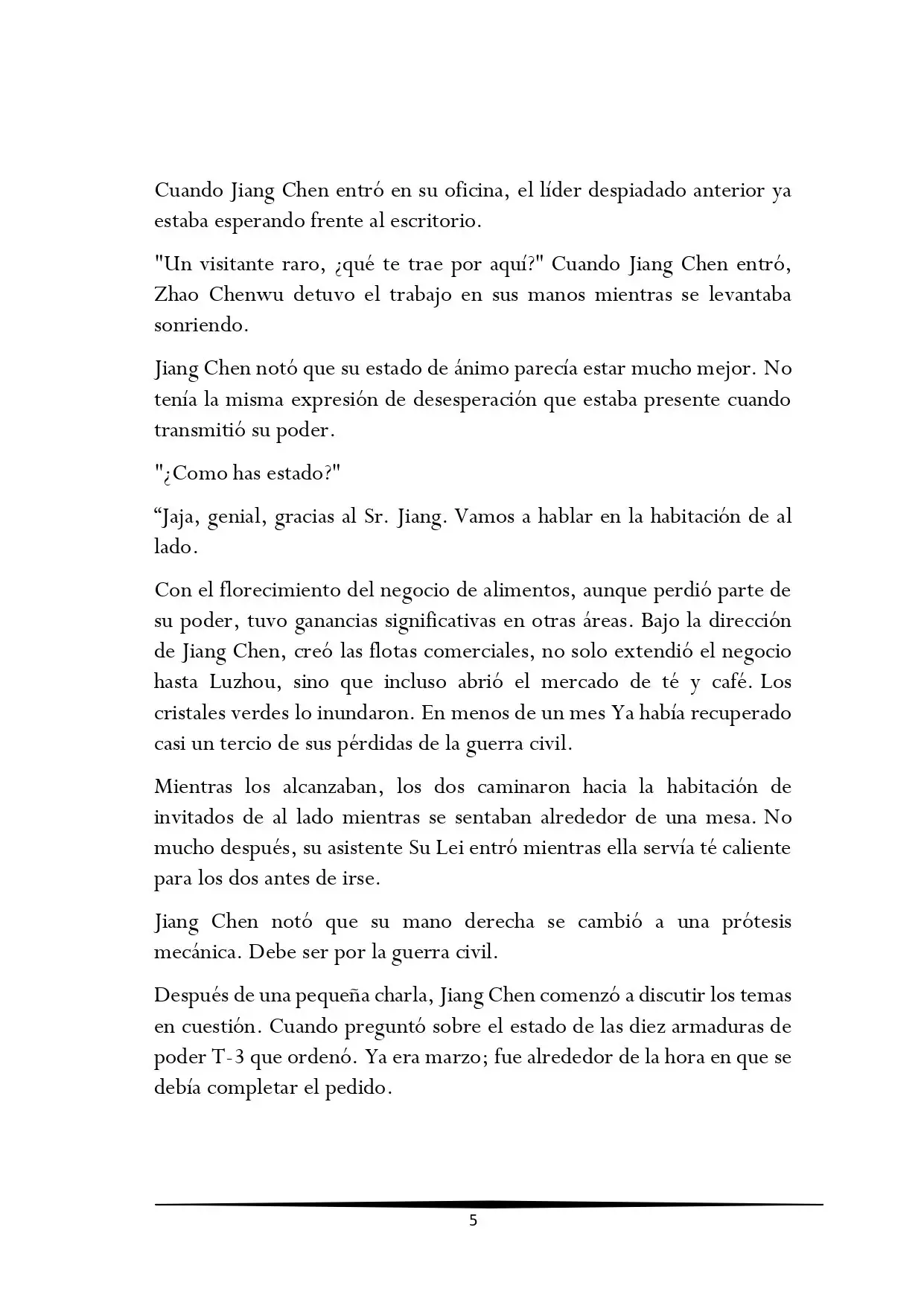 Tengo una Mansion en el mundo Post-apocaliptico (Novela) - Capítulo 318 - Página 5 - LectorTMOo