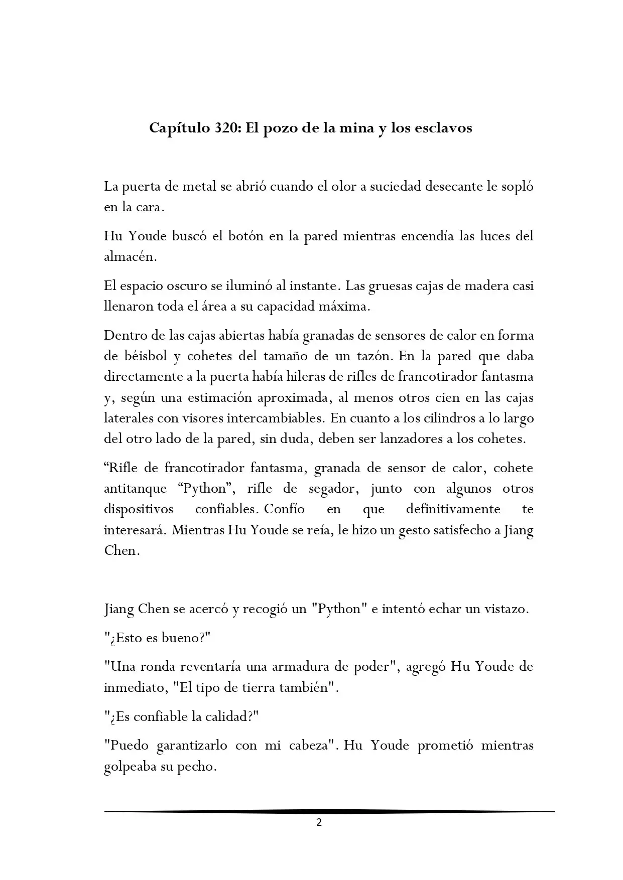 Tengo una Mansion en el mundo Post-apocaliptico (Novela) - Capítulo 320 - Página 2 - LectorTMOo