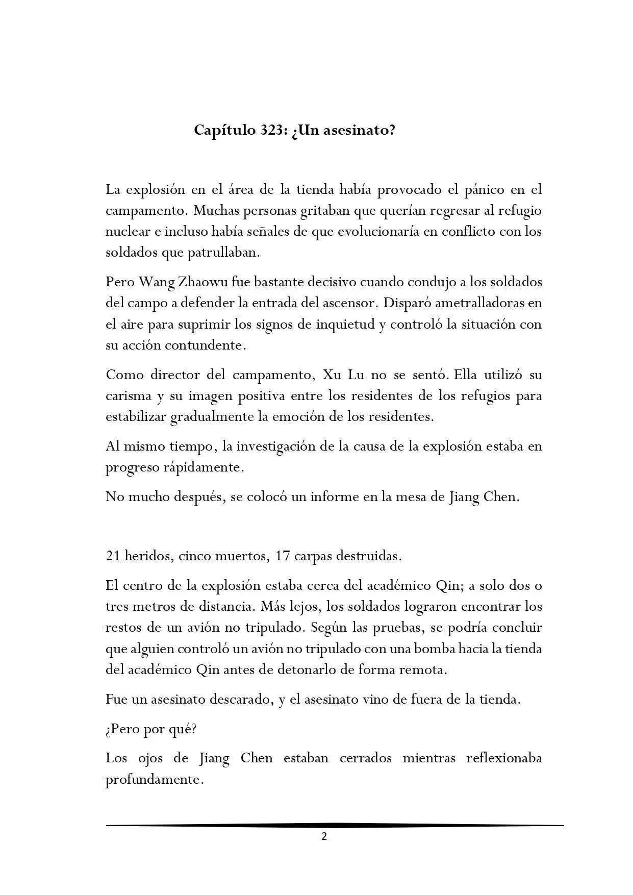 Tengo una Mansion en el mundo Post-apocaliptico (Novela) - Capítulo 323 - Página 2 - LectorTMOo
