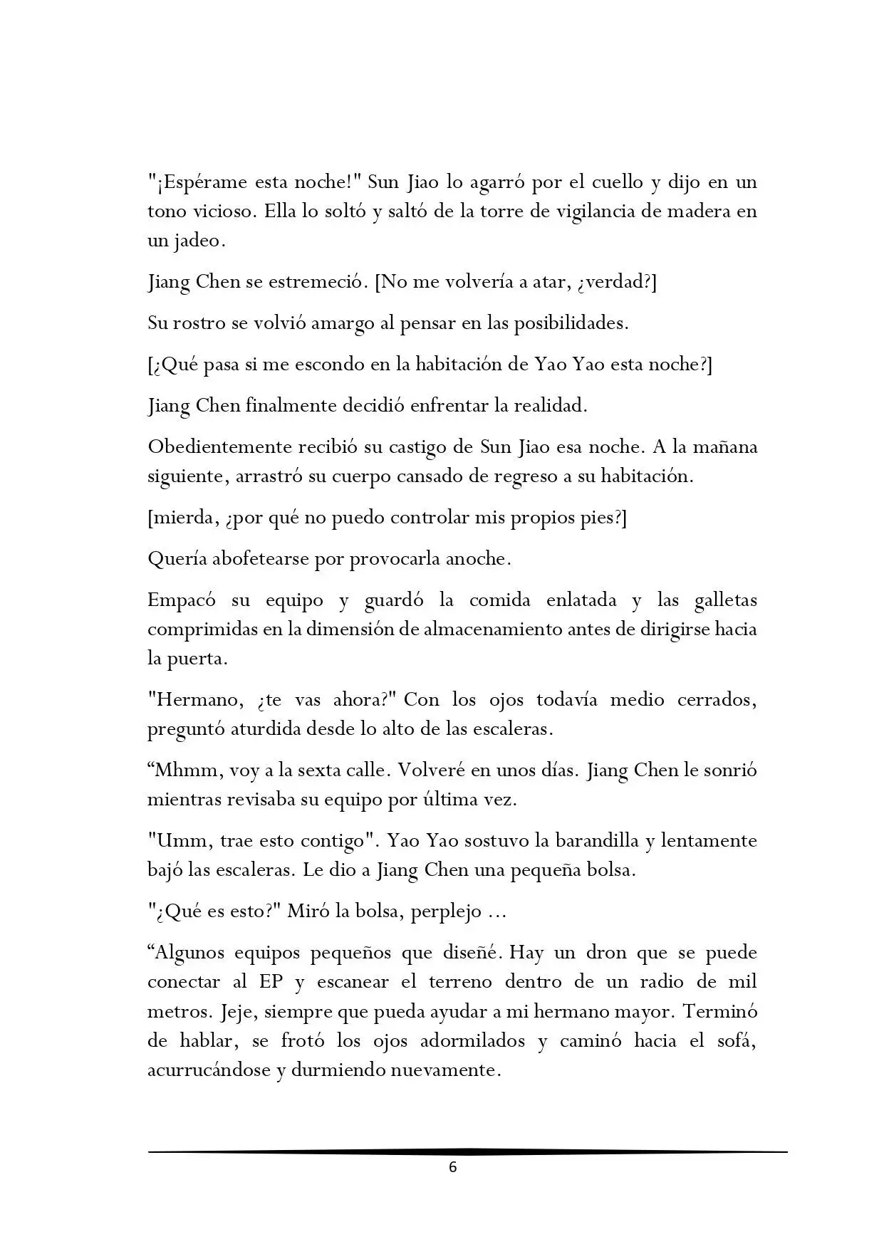 Tengo una Mansion en el mundo Post-apocaliptico (Novela) - Capítulo 33 - Página 6 - LectorTMOo
