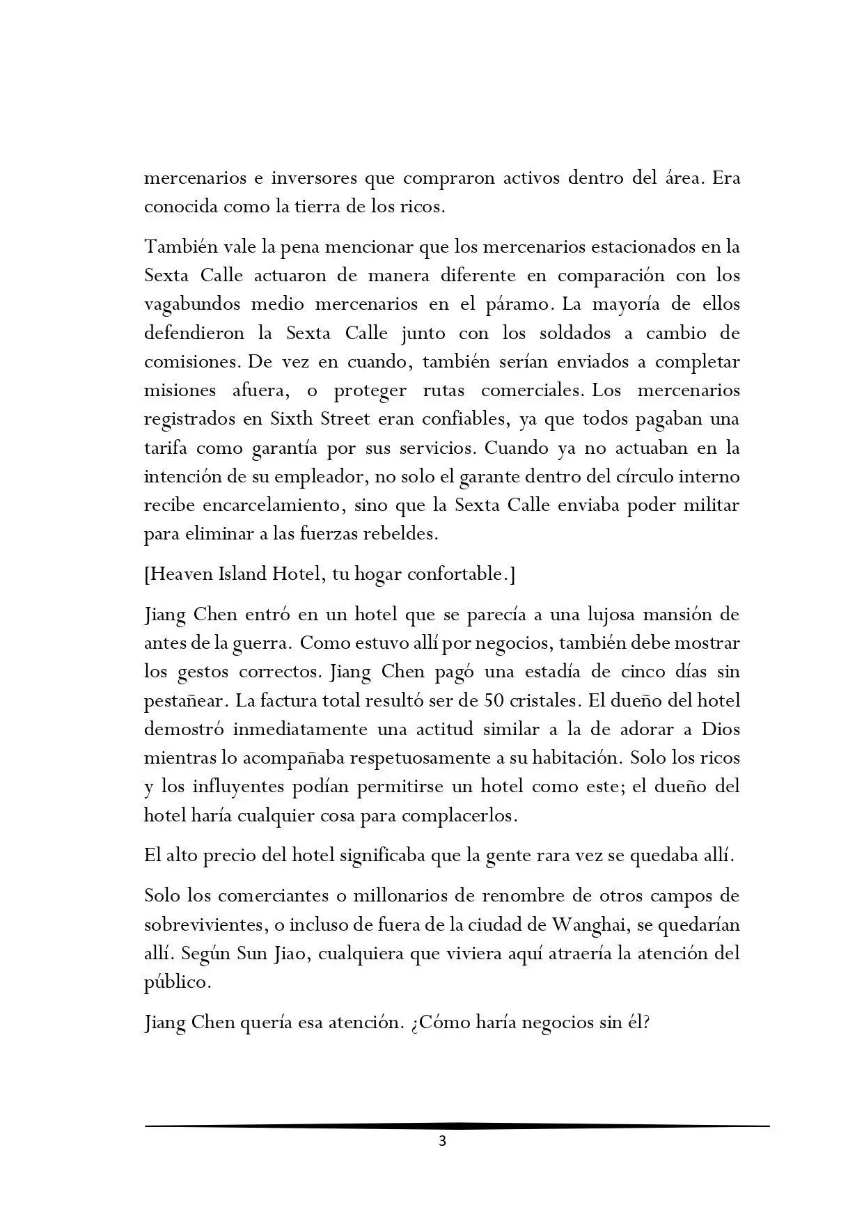 Tengo una Mansion en el mundo Post-apocaliptico (Novela) - Capítulo 34 - Página 3 - LectorTMOo