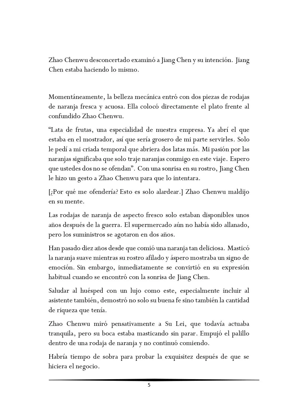 Tengo una Mansion en el mundo Post-apocaliptico (Novela) - Capítulo 35 - Página 5 - LectorTMOo
