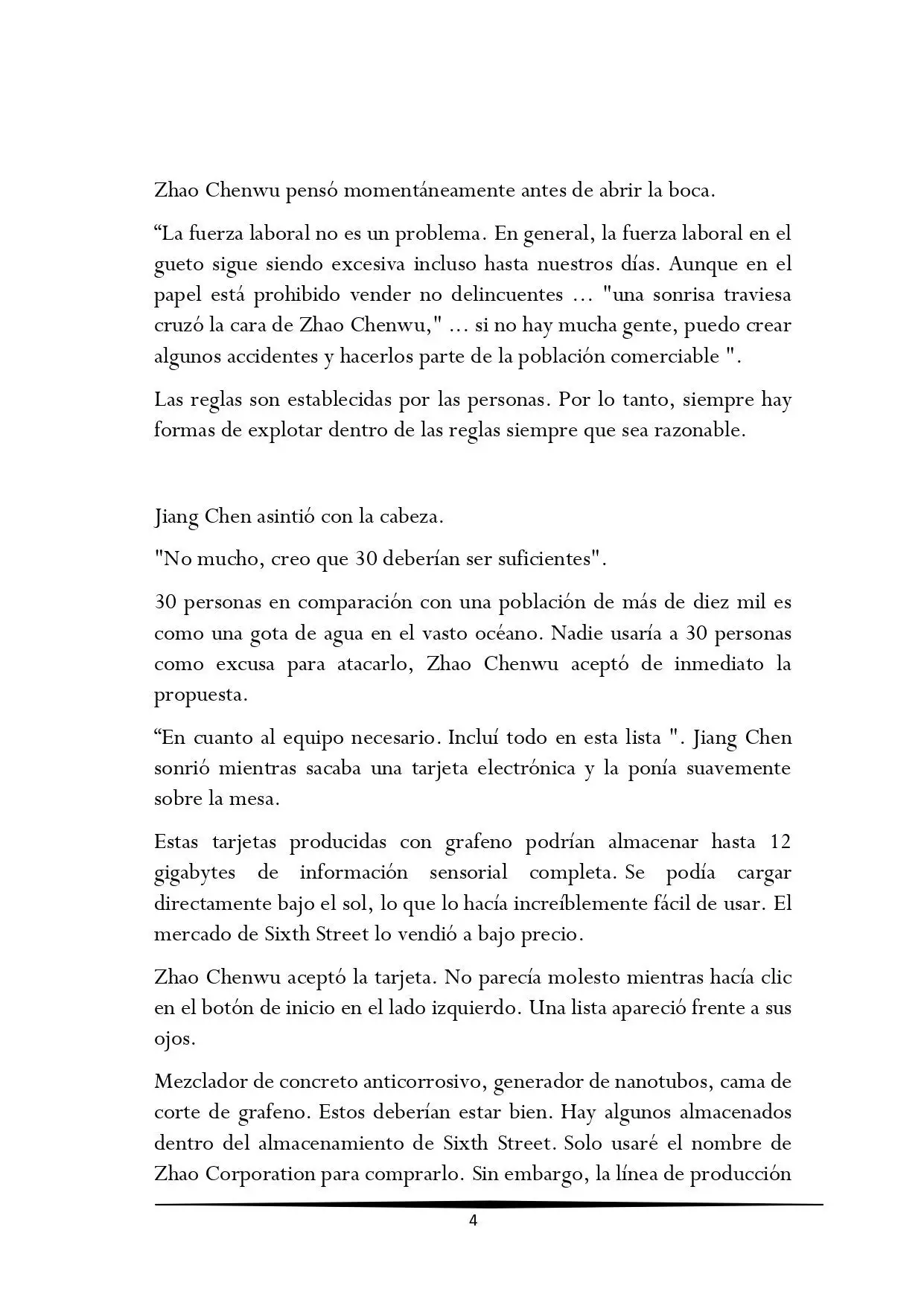 Tengo una Mansion en el mundo Post-apocaliptico (Novela) - Capítulo 36 - Página 4 - LectorTMOo