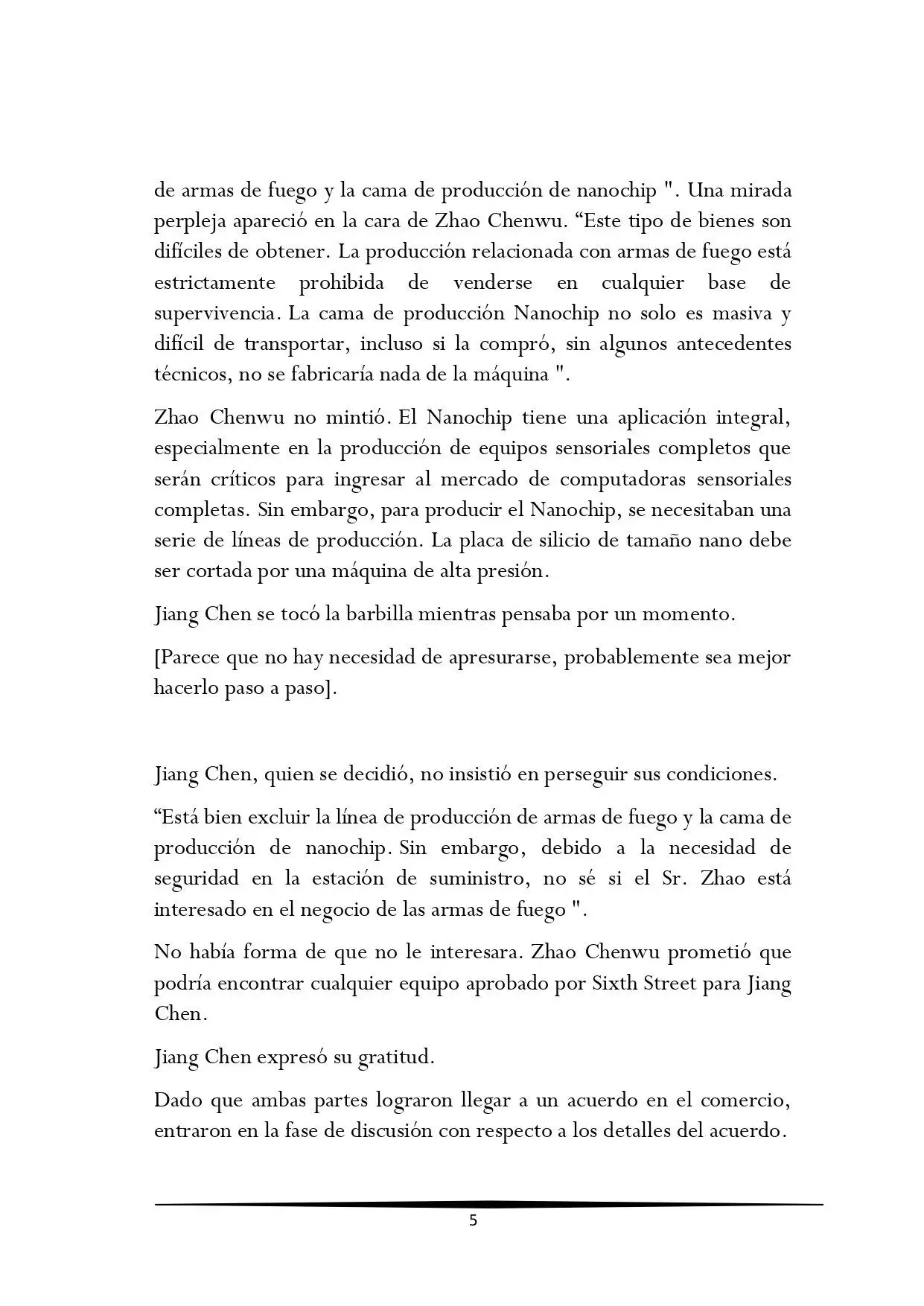 Tengo una Mansion en el mundo Post-apocaliptico (Novela) - Capítulo 36 - Página 5 - LectorTMOo