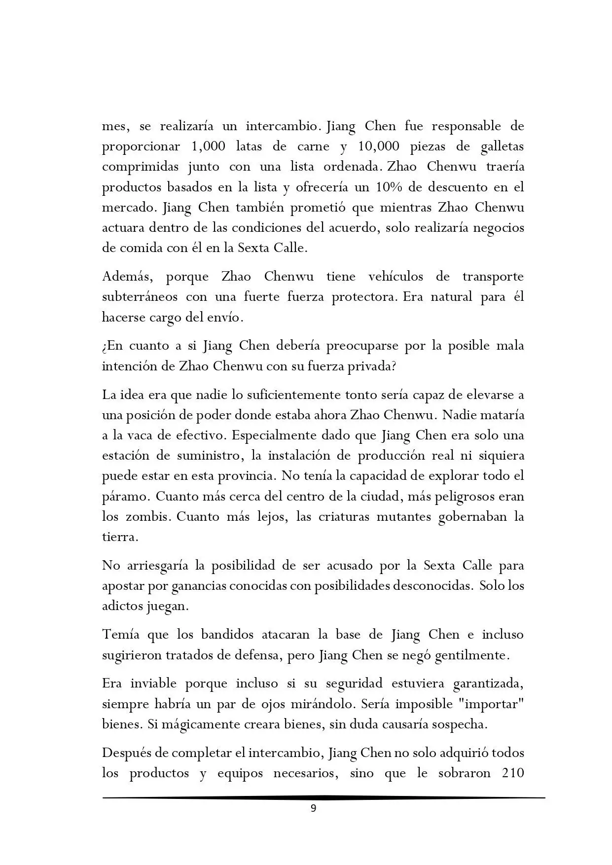 Tengo una Mansion en el mundo Post-apocaliptico (Novela) - Capítulo 36 - Página 9 - LectorTMOo