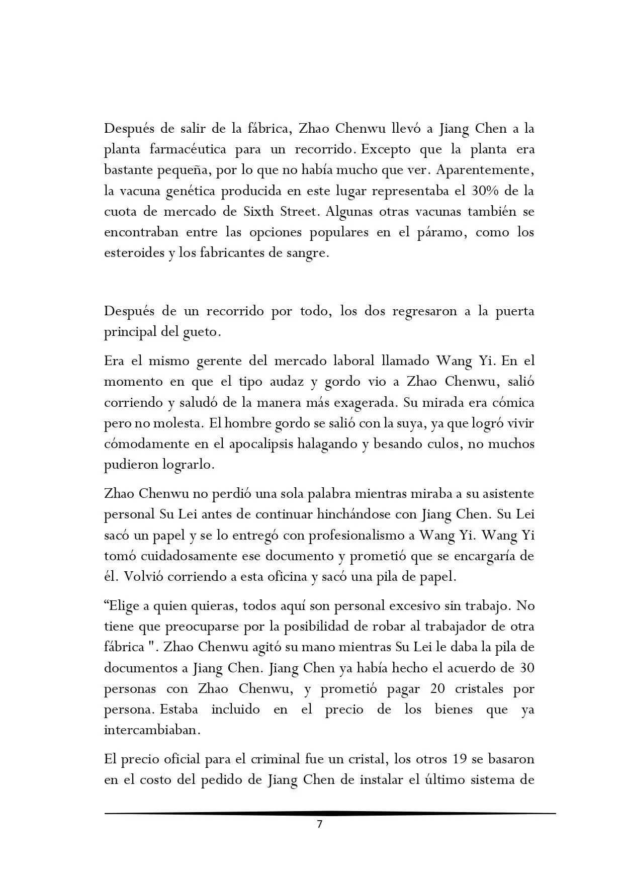 Tengo una Mansion en el mundo Post-apocaliptico (Novela) - Capítulo 37 - Página 7 - LectorTMOo