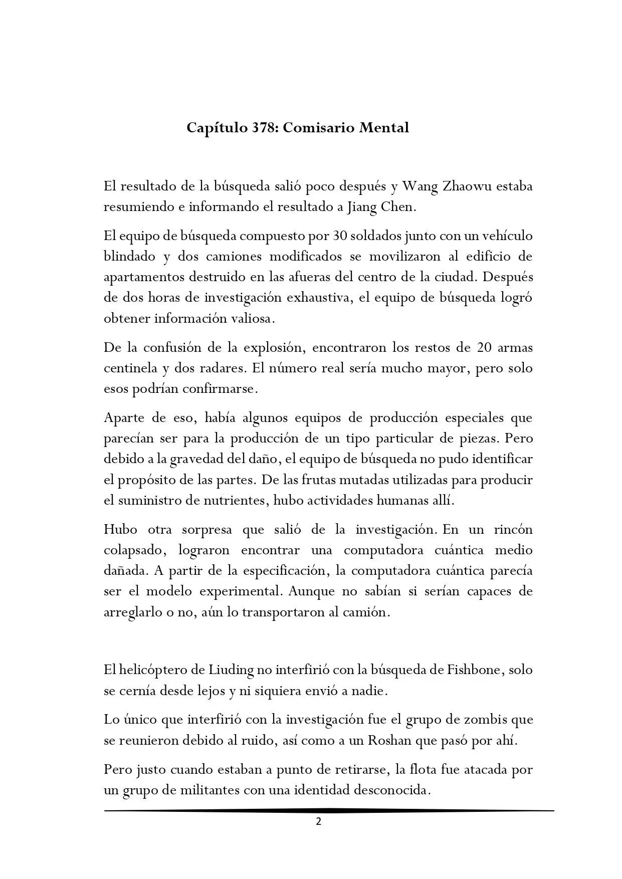 Tengo una Mansion en el mundo Post-apocaliptico (Novela) - Capítulo 378 - Página 1 - LectorTMOo