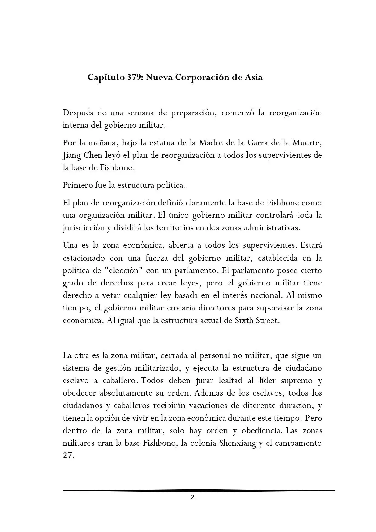 Tengo una Mansion en el mundo Post-apocaliptico (Novela) - Capítulo 379 - Página 1 - LectorTMOo
