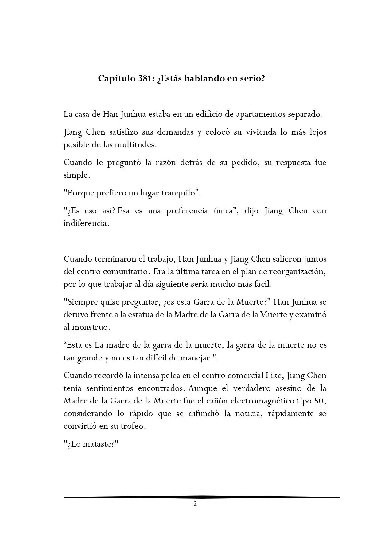 Tengo una Mansion en el mundo Post-apocaliptico (Novela) - Capítulo 381 - Página 1 - LectorTMOo