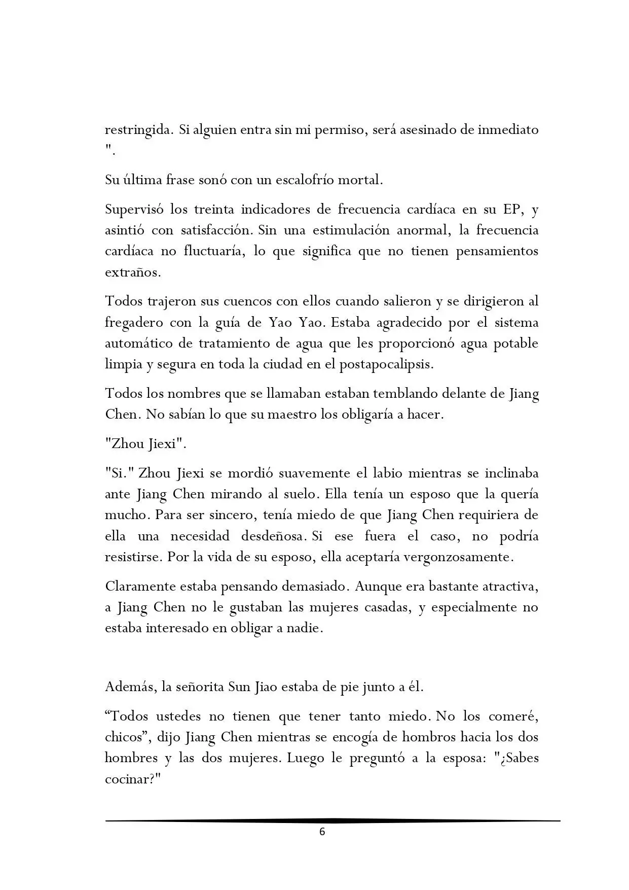 Tengo una Mansion en el mundo Post-apocaliptico (Novela) - Capítulo 39 - Página 6 - LectorTMOo