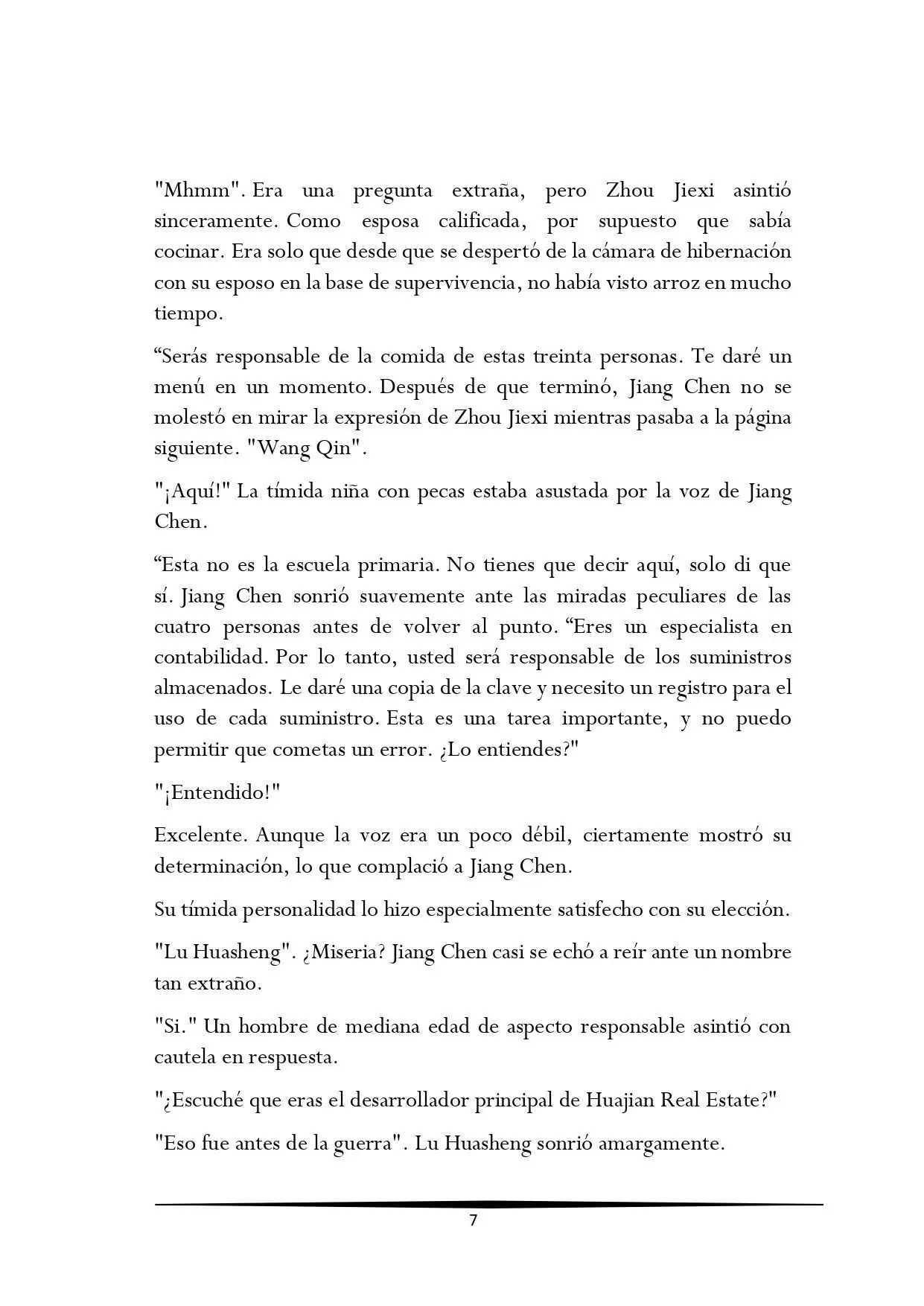 Tengo una Mansion en el mundo Post-apocaliptico (Novela) - Capítulo 39 - Página 7 - LectorTMOo