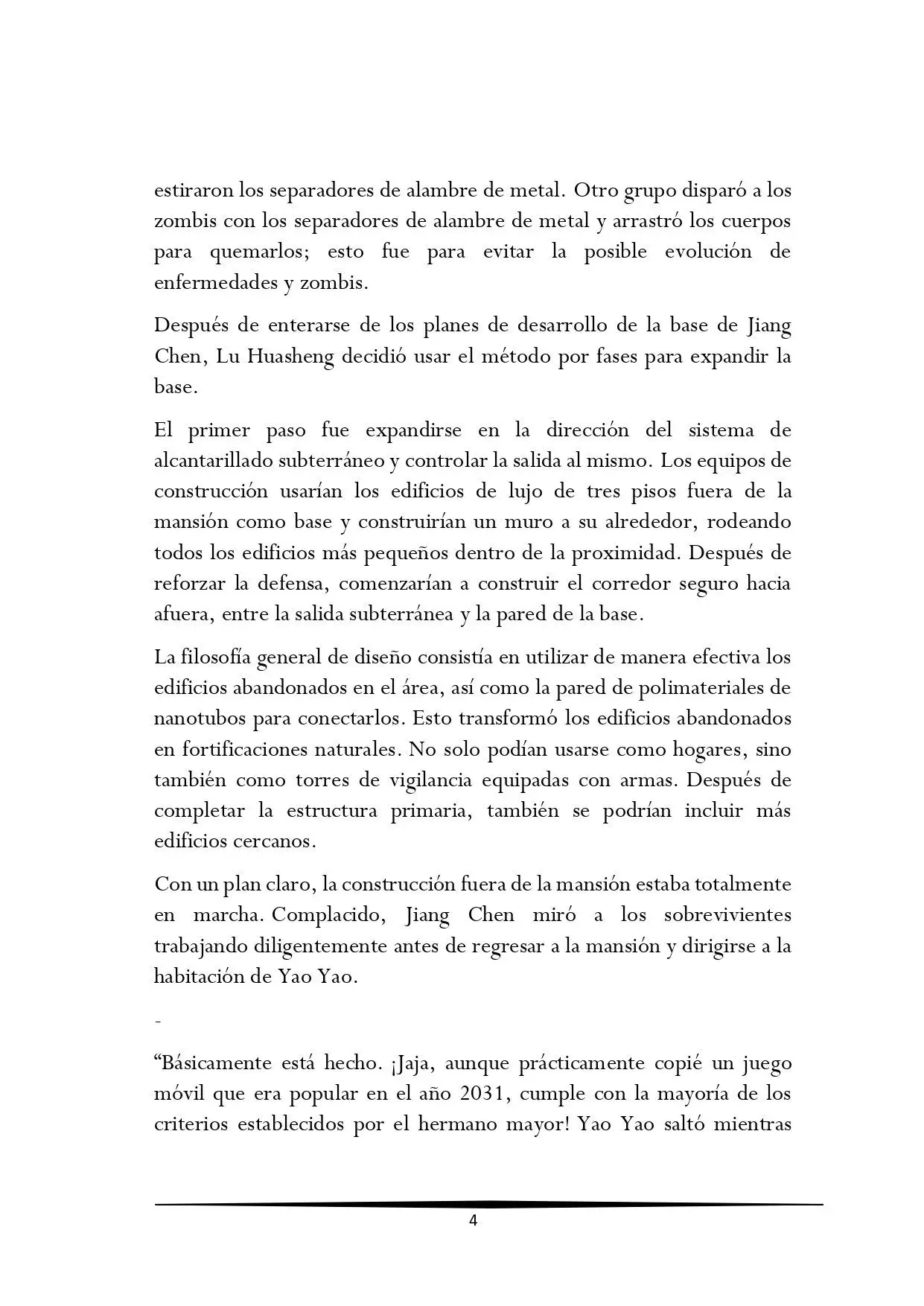 Tengo una Mansion en el mundo Post-apocaliptico (Novela) - Capítulo 41 - Página 4 - LectorTMOo