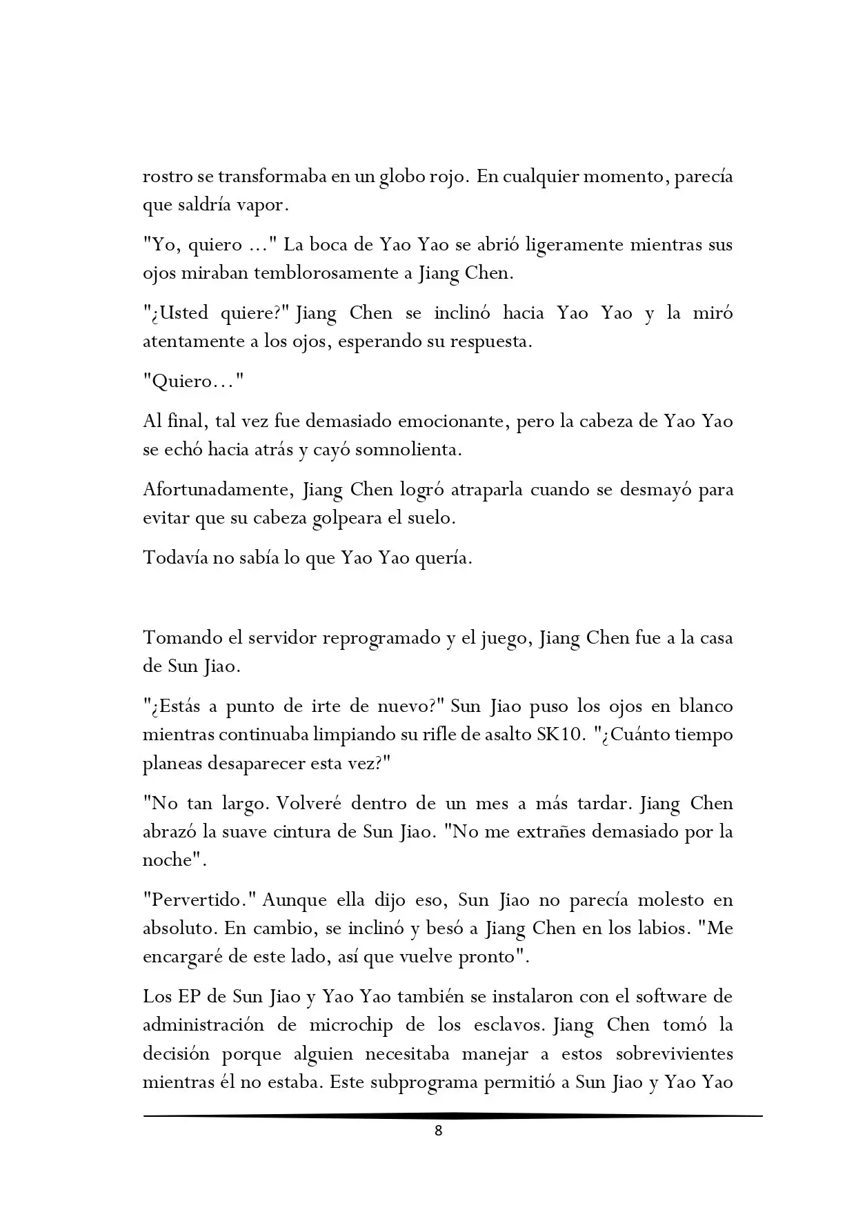 Tengo una Mansion en el mundo Post-apocaliptico (Novela) - Capítulo 41 - Página 8 - LectorTMOo