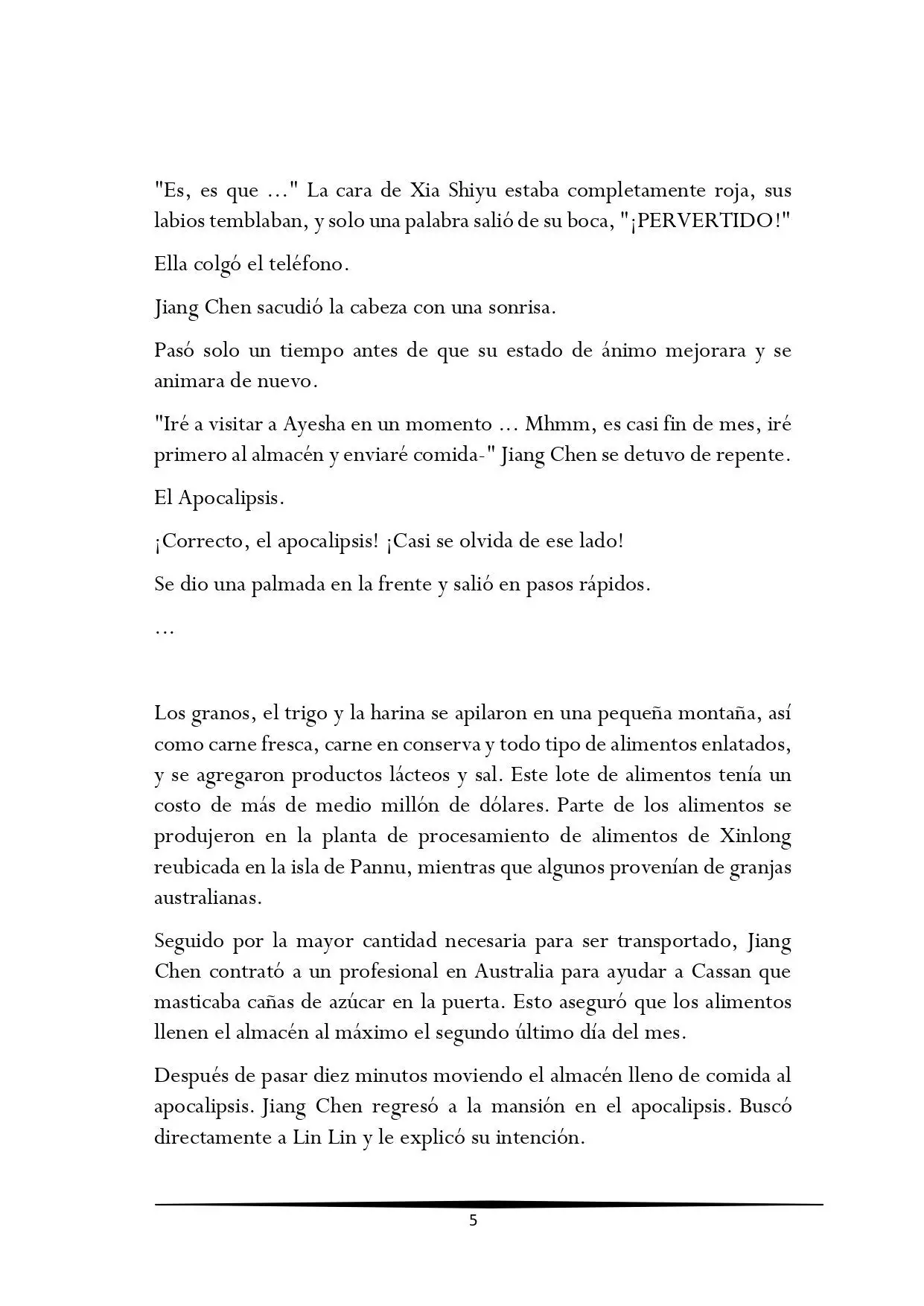 Tengo una Mansion en el mundo Post-apocaliptico (Novela) - Capítulo 415 - Página 4 - LectorTMOo
