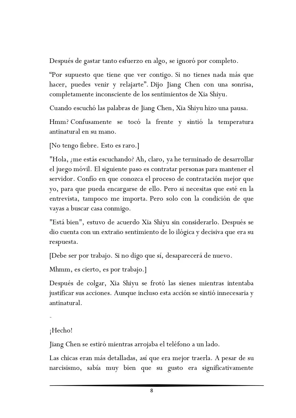 Tengo una Mansion en el mundo Post-apocaliptico (Novela) - Capítulo 42 - Página 8 - LectorTMOo