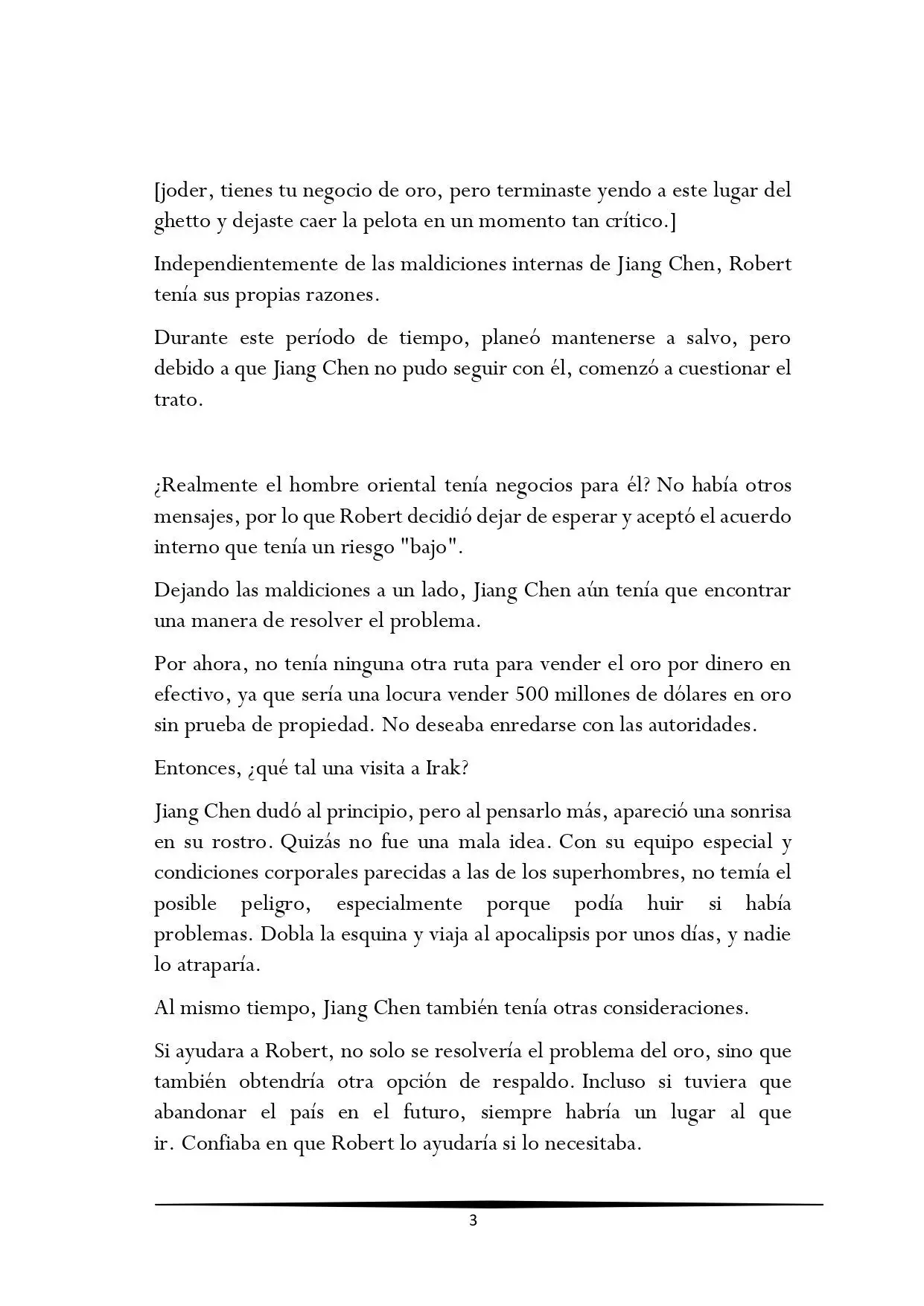 Tengo una Mansion en el mundo Post-apocaliptico (Novela) - Capítulo 43 - Página 3 - LectorTMOo