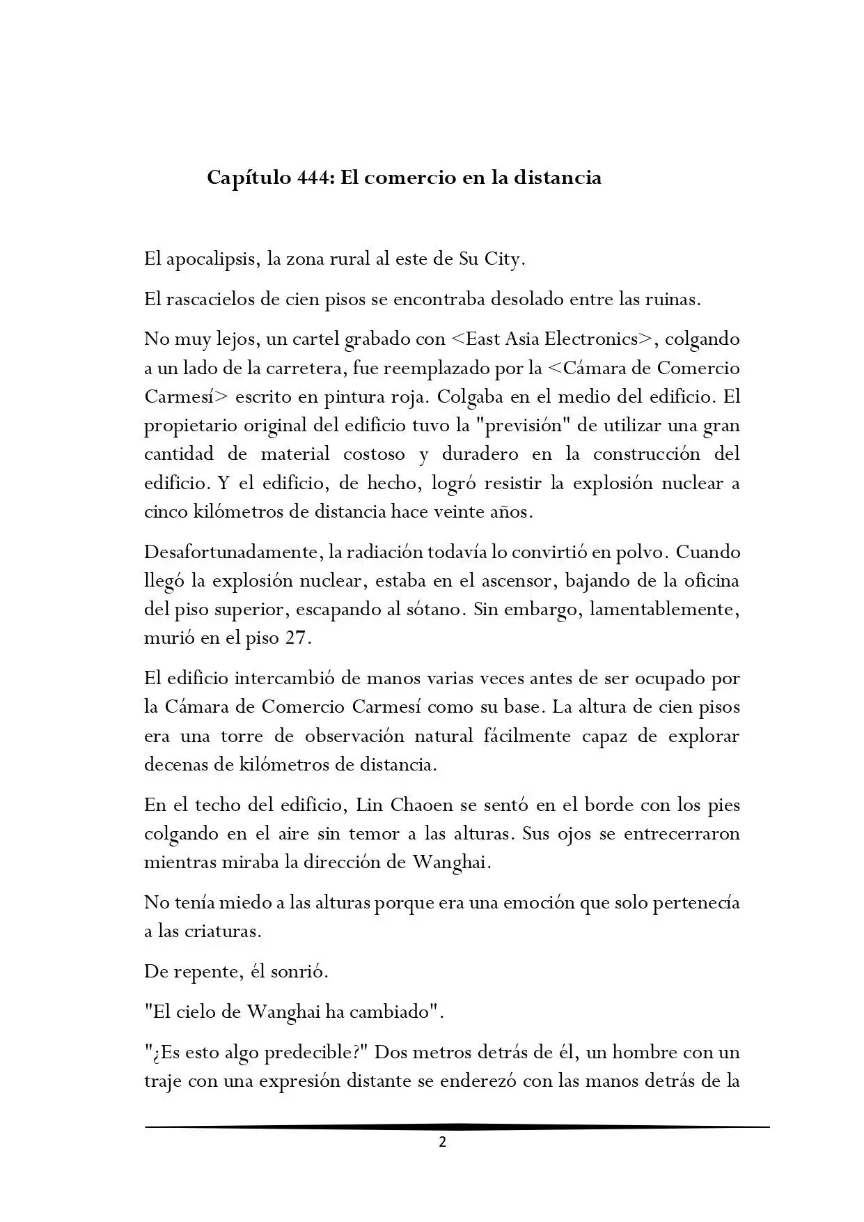Tengo una Mansion en el mundo Post-apocaliptico (Novela) - Capítulo 444 - Página 1 - LectorTMOo