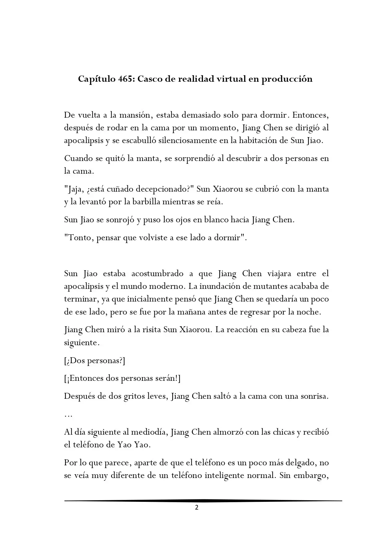 Tengo una Mansion en el mundo Post-apocaliptico (Novela) - Capítulo 465 - Página 1 - LectorTMOo