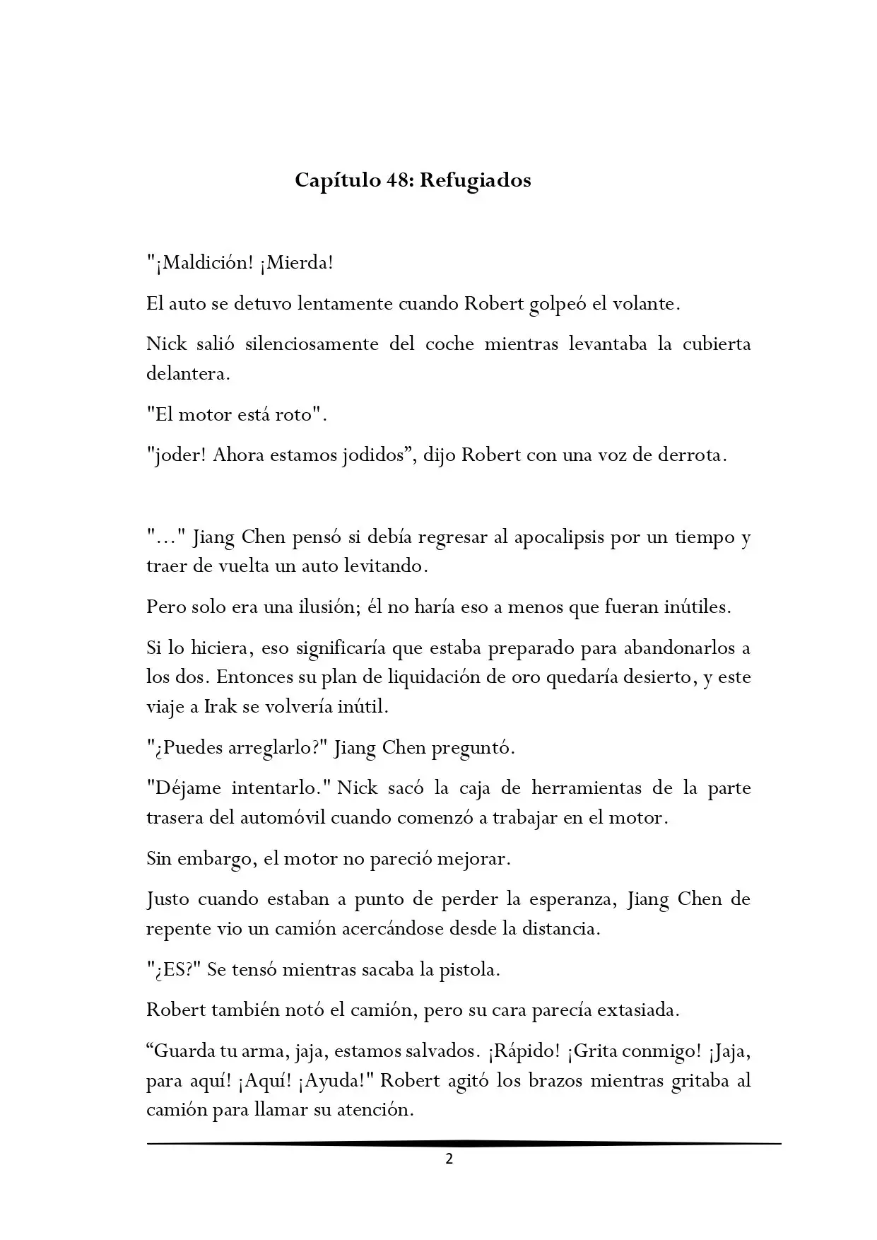 Tengo una Mansion en el mundo Post-apocaliptico (Novela) - Capítulo 48 - Página 2 - LectorTMOo