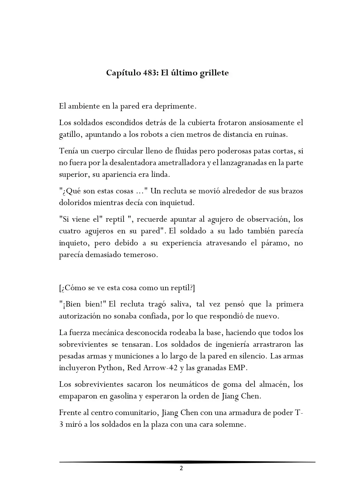Tengo una Mansion en el mundo Post-apocaliptico (Novela) - Capítulo 483 - Página 1 - LectorTMOo