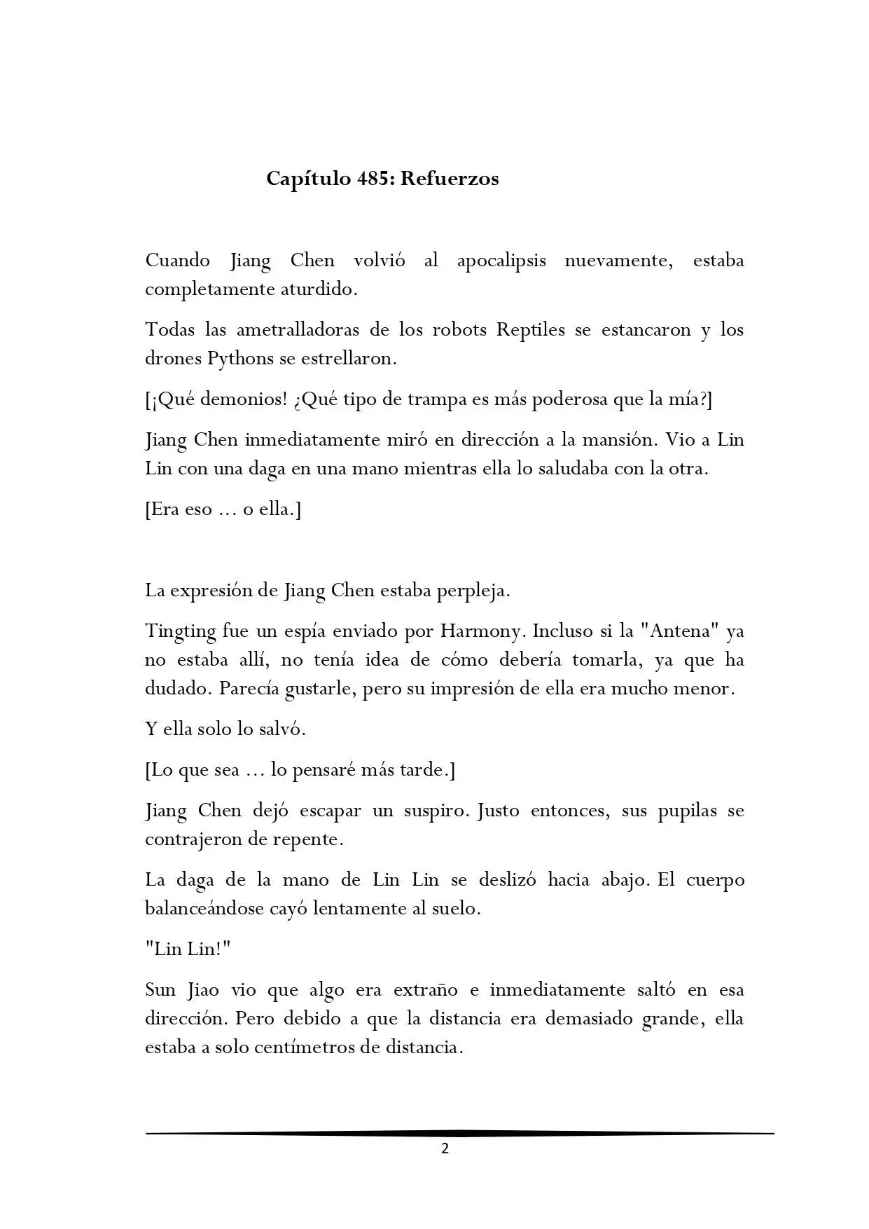 Tengo una Mansion en el mundo Post-apocaliptico (Novela) - Capítulo 485 - Página 1 - LectorTMOo
