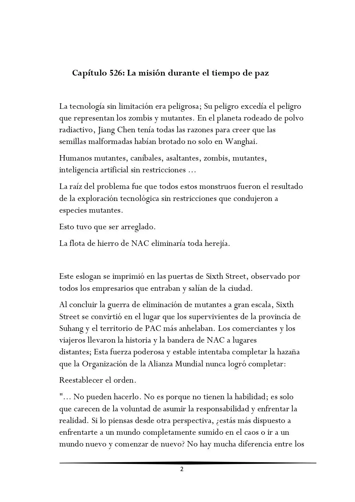 Tengo una Mansion en el mundo Post-apocaliptico (Novela) - Capítulo 526 - Página 2 - LectorTMOo