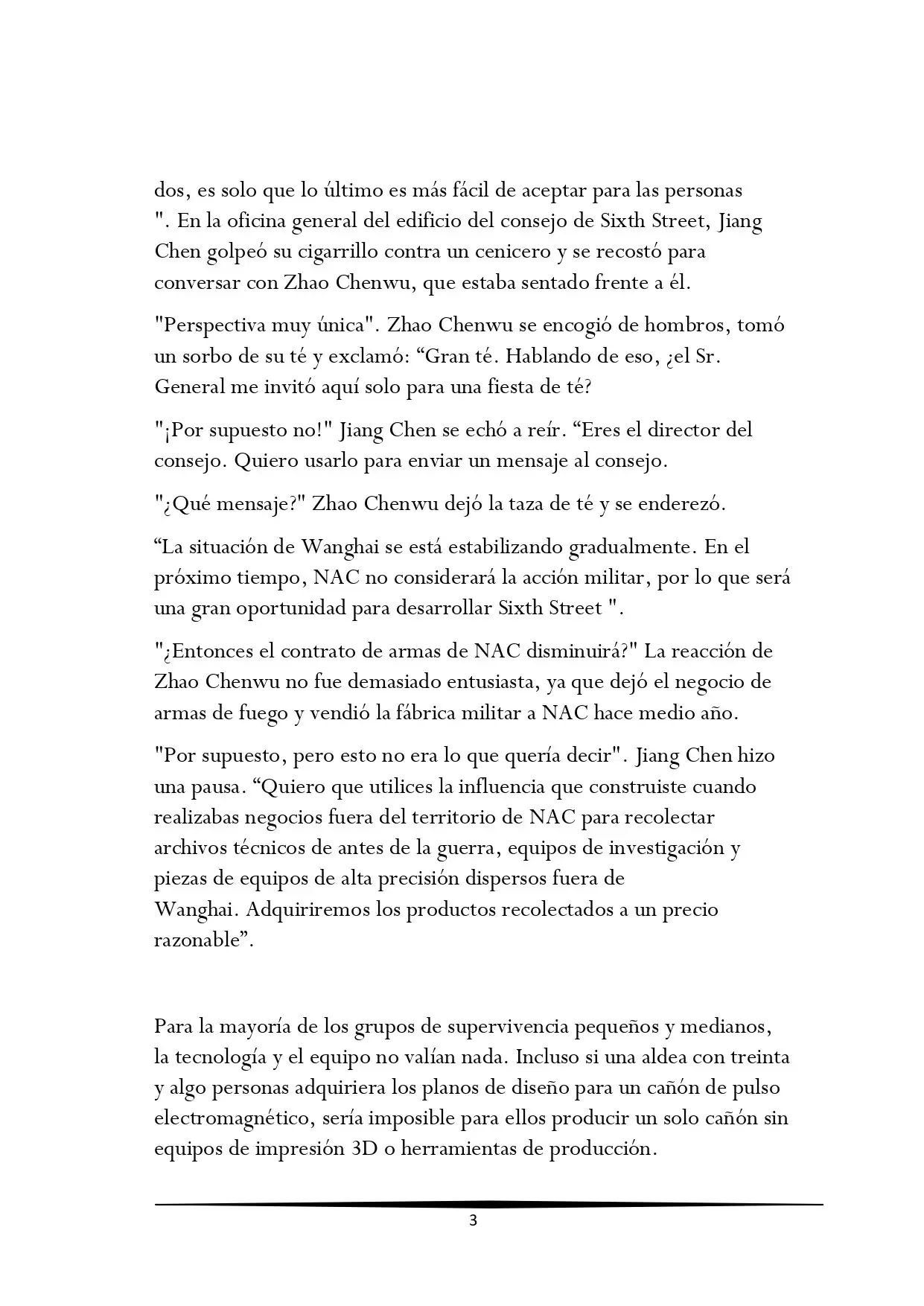 Tengo una Mansion en el mundo Post-apocaliptico (Novela) - Capítulo 526 - Página 3 - LectorTMOo