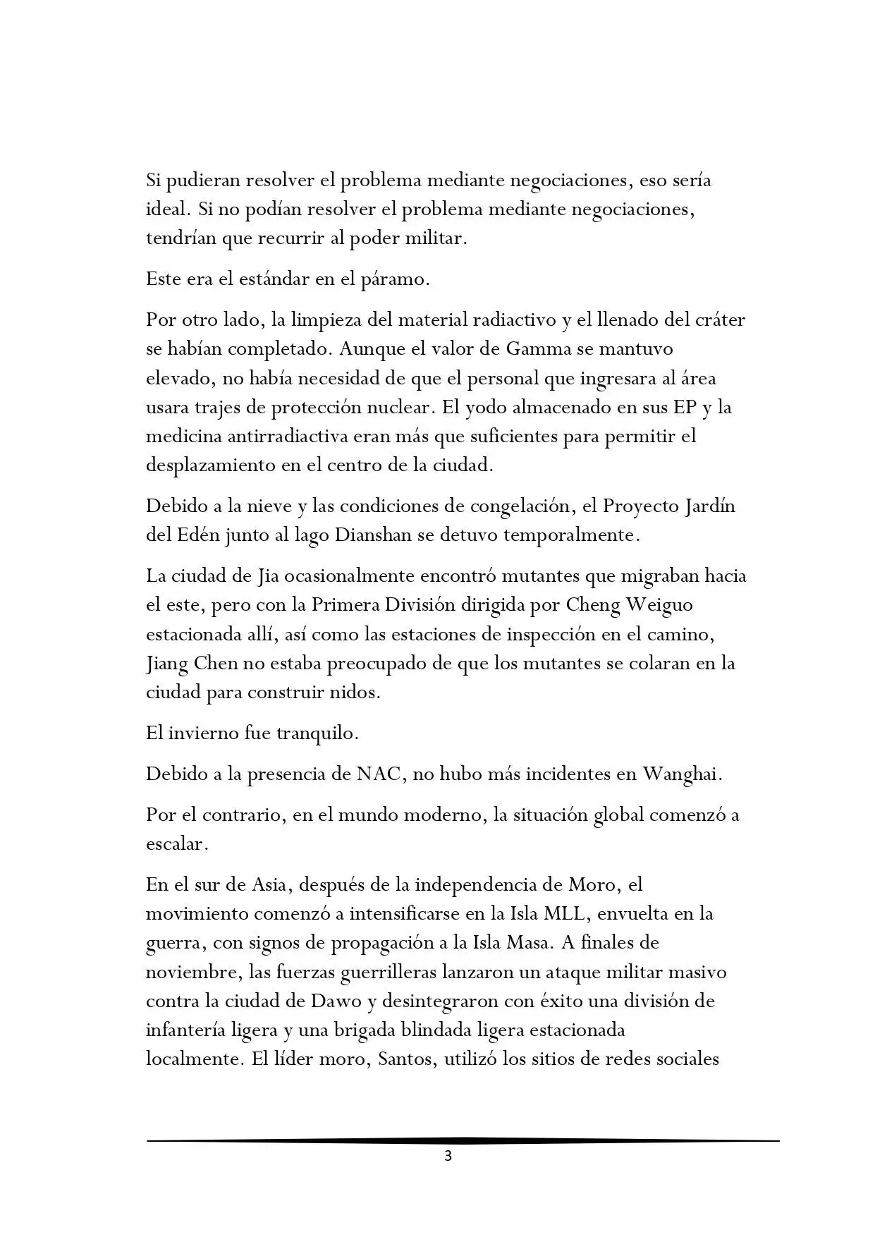 Tengo una Mansion en el mundo Post-apocaliptico (Novela) - Capítulo 537 - Página 3 - LectorTMOo
