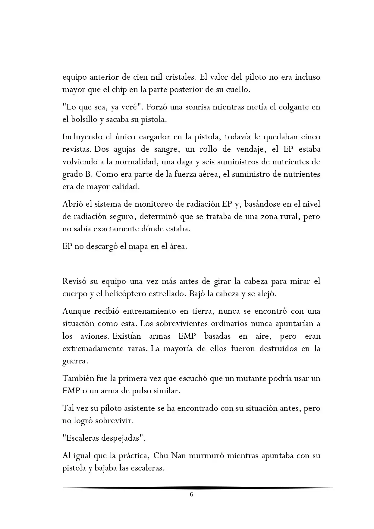 Tengo una Mansion en el mundo Post-apocaliptico (Novela) - Capítulo 54 - Página 6 - LectorTMOo
