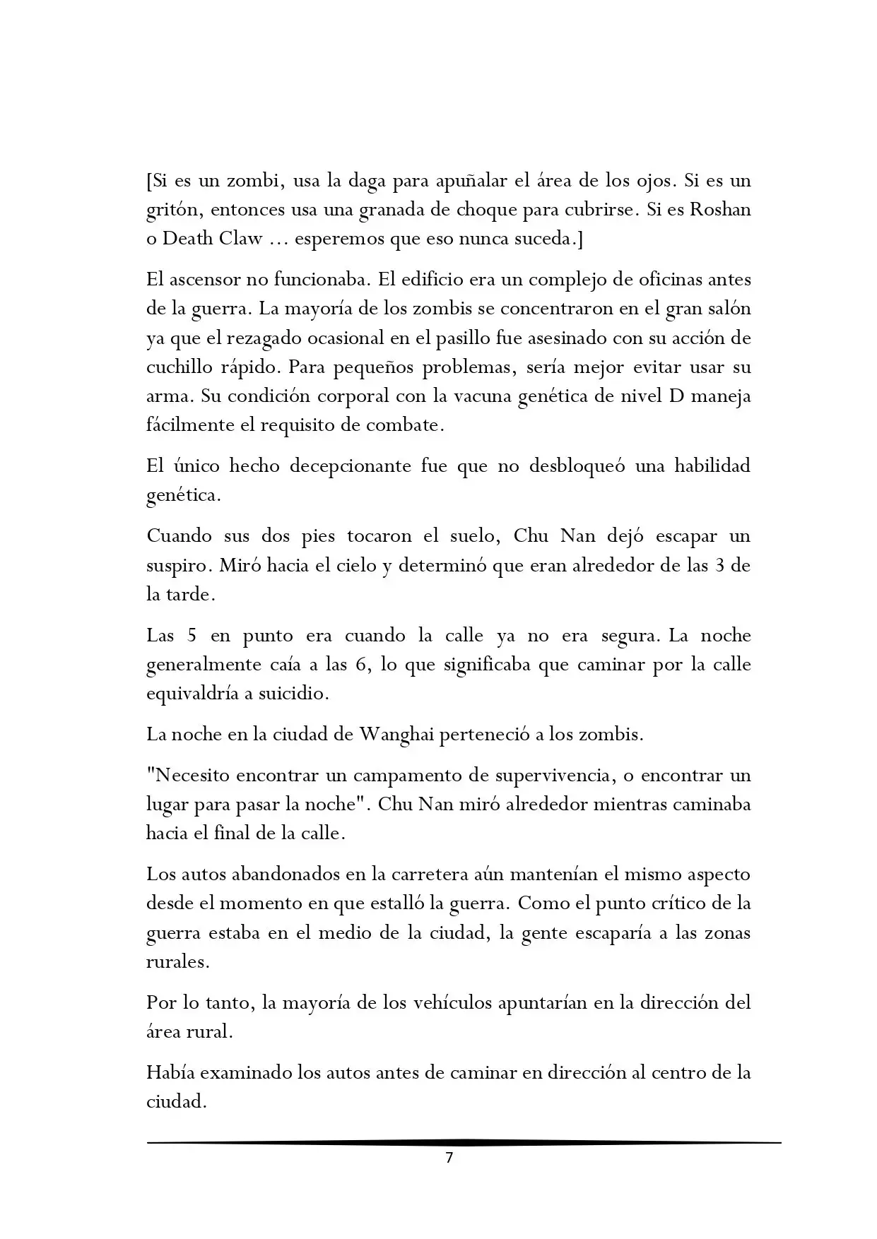 Tengo una Mansion en el mundo Post-apocaliptico (Novela) - Capítulo 54 - Página 7 - LectorTMOo