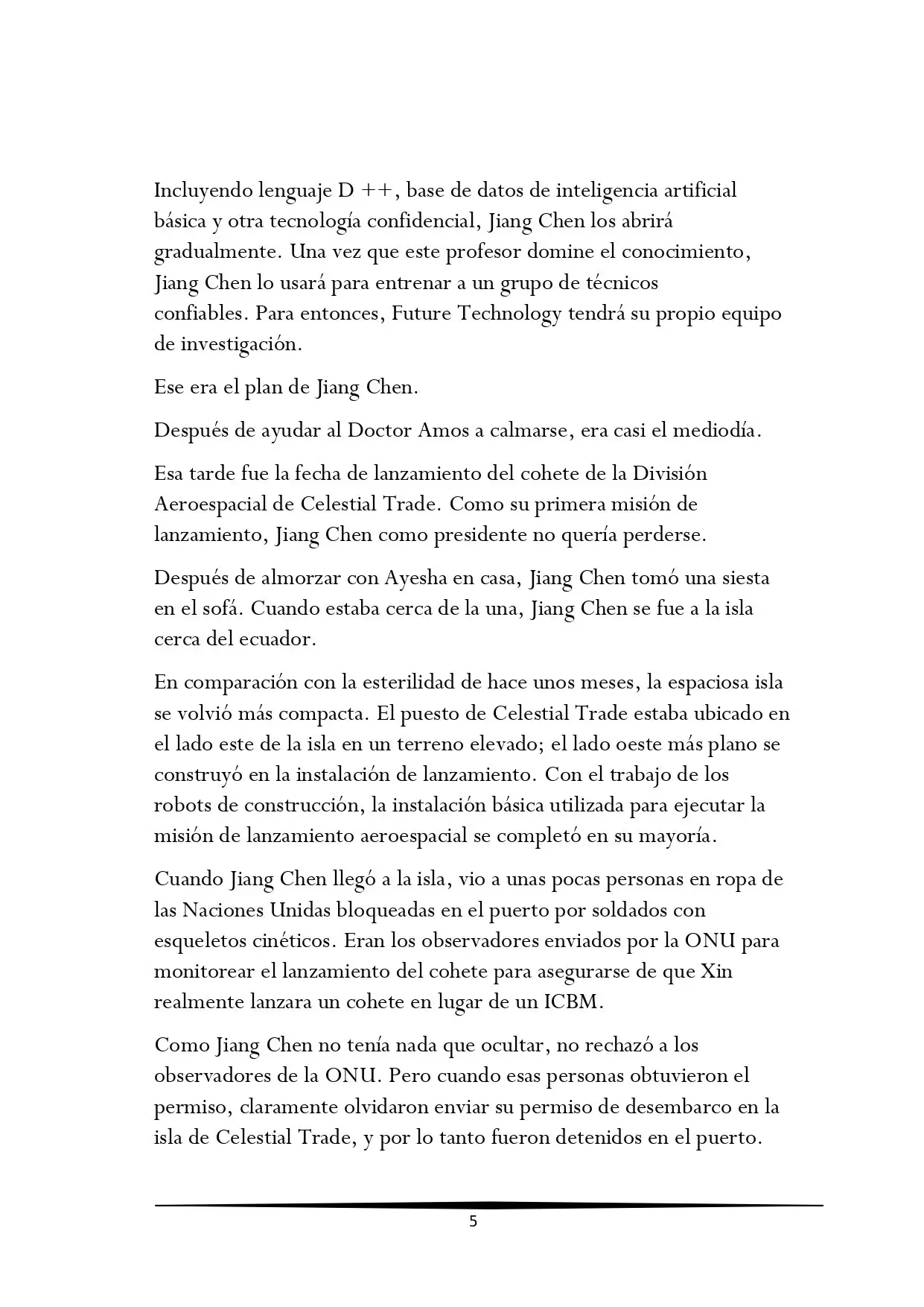 Tengo una Mansion en el mundo Post-apocaliptico (Novela) - Capítulo 542 - Página 5 - LectorTMOo