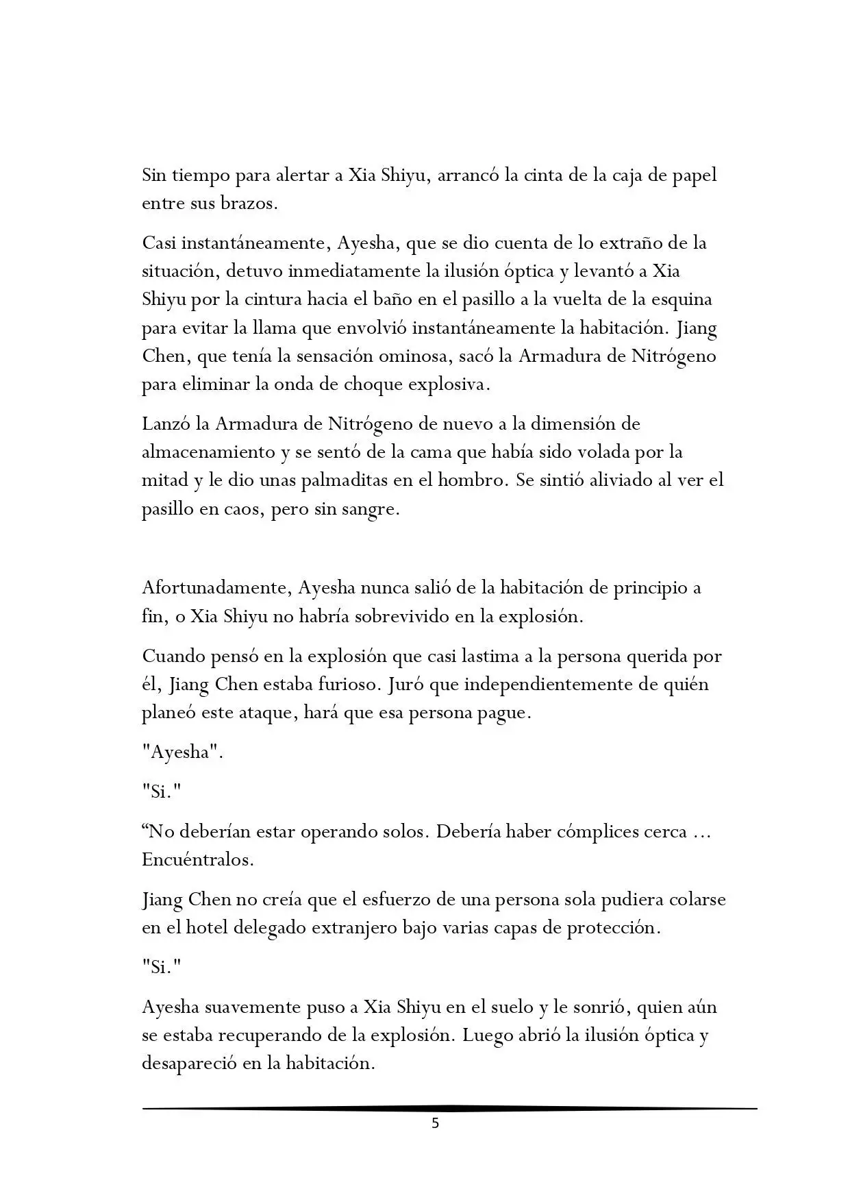 Tengo una Mansion en el mundo Post-apocaliptico (Novela) - Capítulo 552 - Página 5 - LectorTMOo