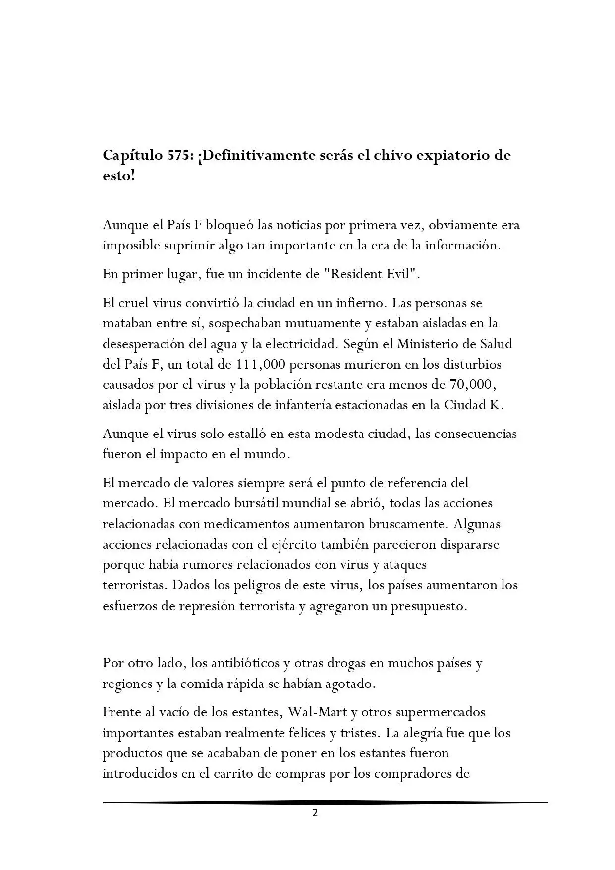 Tengo una Mansion en el mundo Post-apocaliptico (Novela) - Capítulo 575 - Página 2 - LectorTMOo