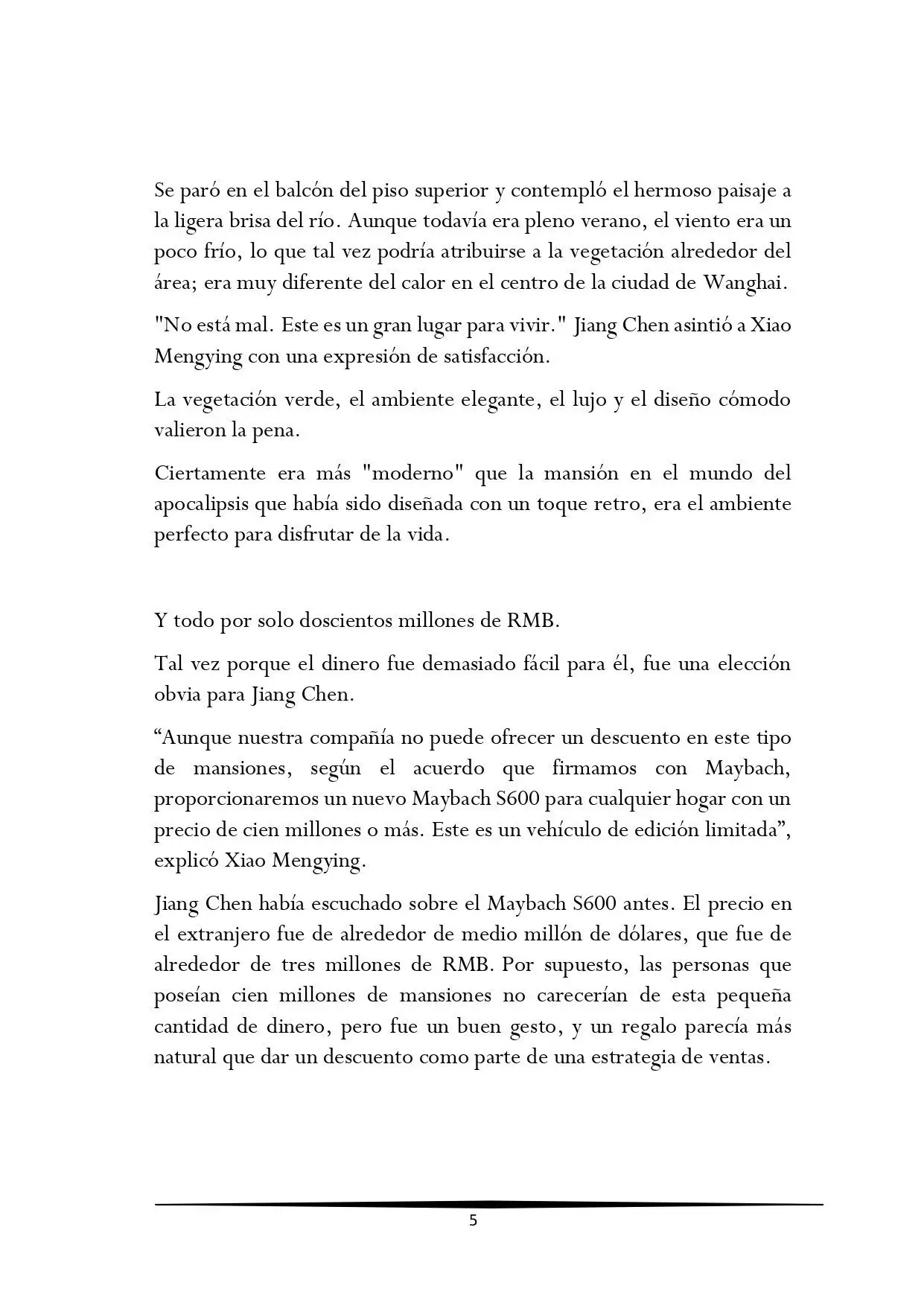 Tengo una Mansion en el mundo Post-apocaliptico (Novela) - Capítulo 59 - Página 5 - LectorTMOo