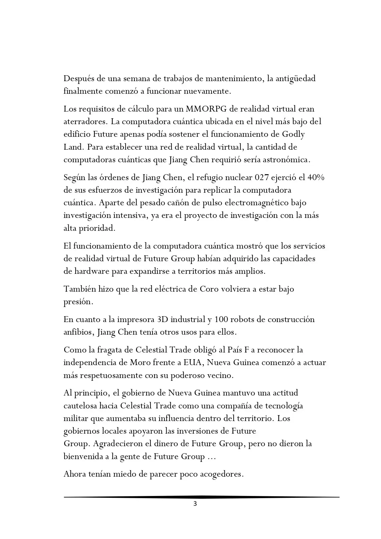 Tengo una Mansion en el mundo Post-apocaliptico (Novela) - Capítulo 600 - Página 3 - LectorTMOo
