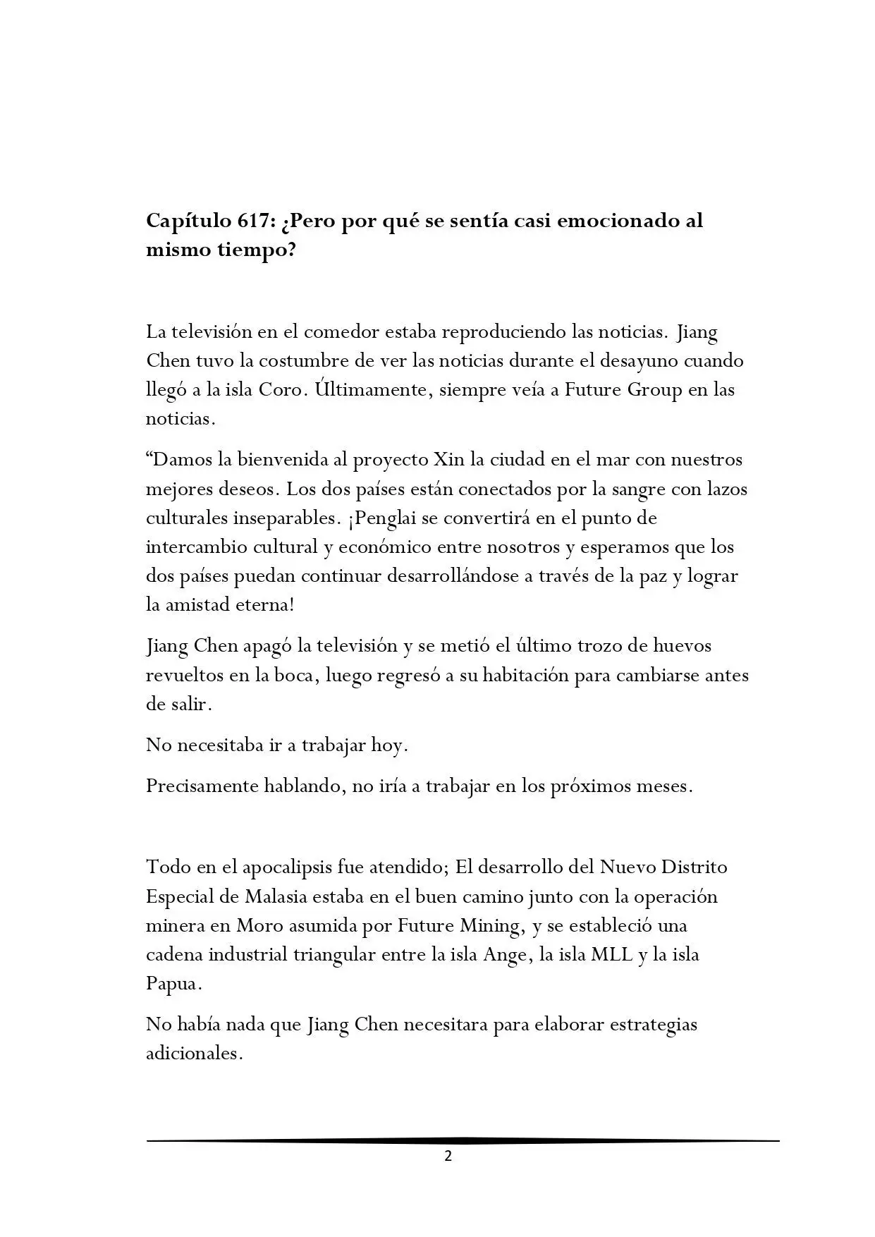 Tengo una Mansion en el mundo Post-apocaliptico (Novela) - Capítulo 617 - Página 2 - LectorTMOo