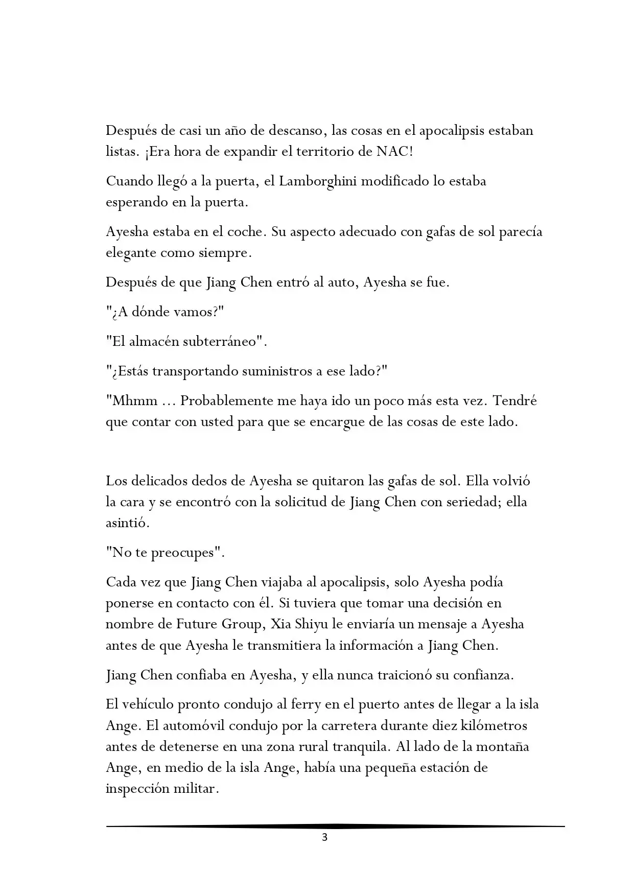 Tengo una Mansion en el mundo Post-apocaliptico (Novela) - Capítulo 617 - Página 3 - LectorTMOo
