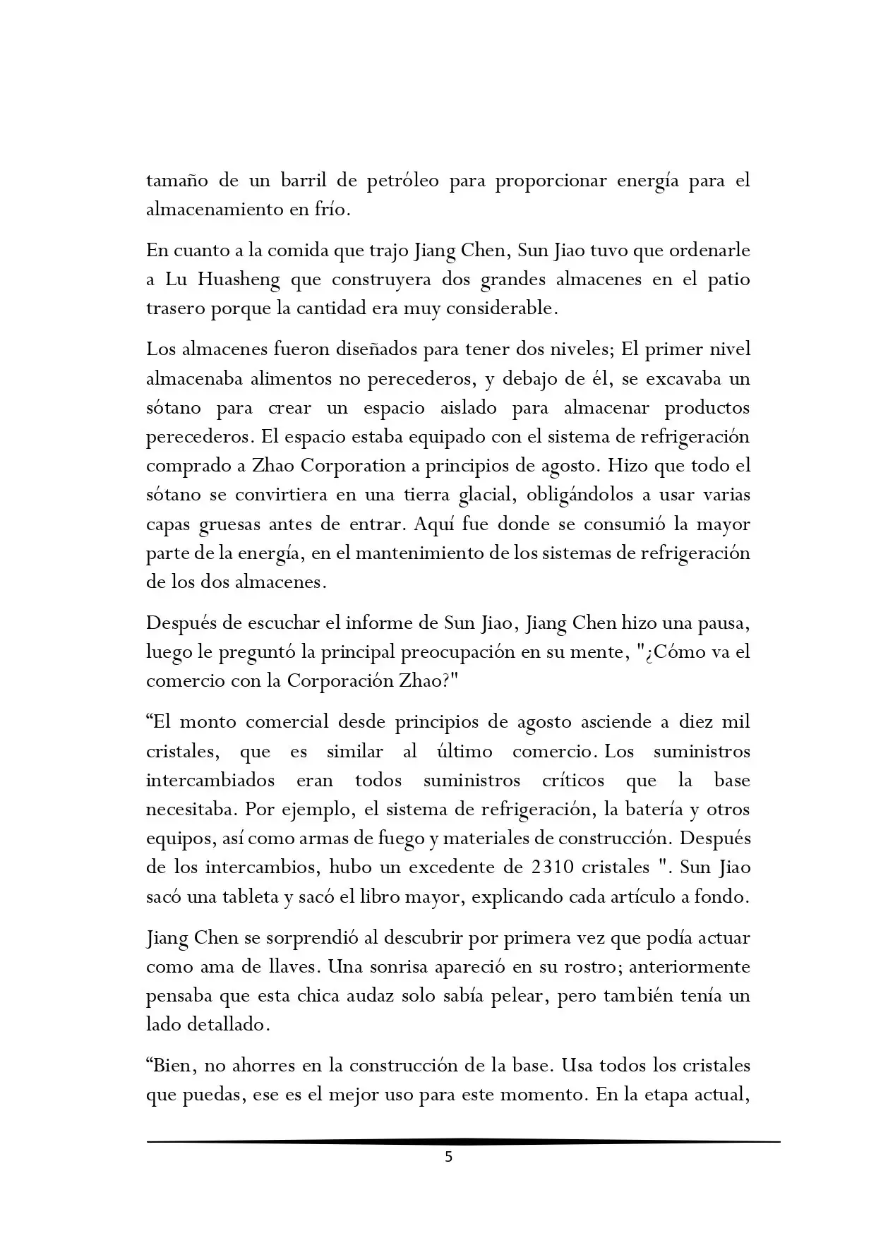 Tengo una Mansion en el mundo Post-apocaliptico (Novela) - Capítulo 62 - Página 5 - LectorTMOo