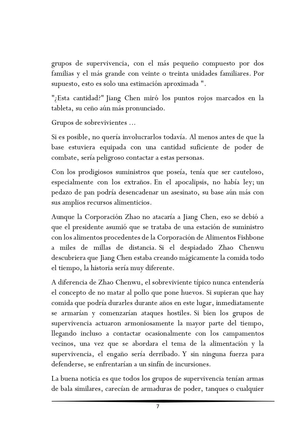 Tengo una Mansion en el mundo Post-apocaliptico (Novela) - Capítulo 62 - Página 7 - LectorTMOo