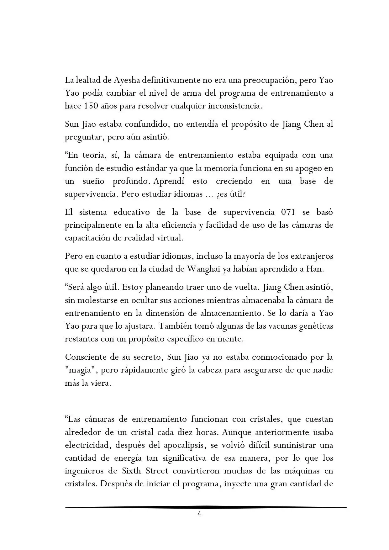 Tengo una Mansion en el mundo Post-apocaliptico (Novela) - Capítulo 63 - Página 4 - LectorTMOo