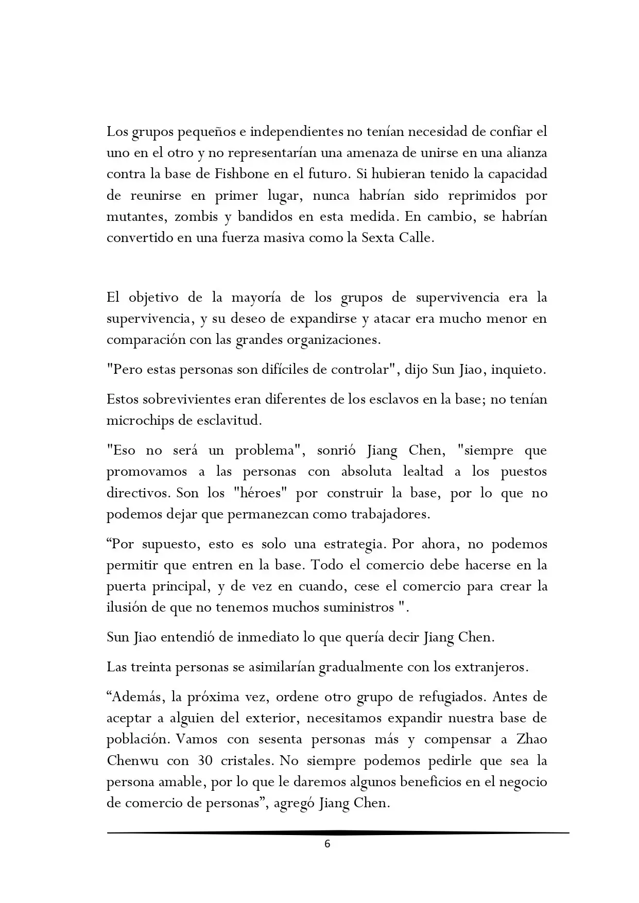 Tengo una Mansion en el mundo Post-apocaliptico (Novela) - Capítulo 63 - Página 6 - LectorTMOo
