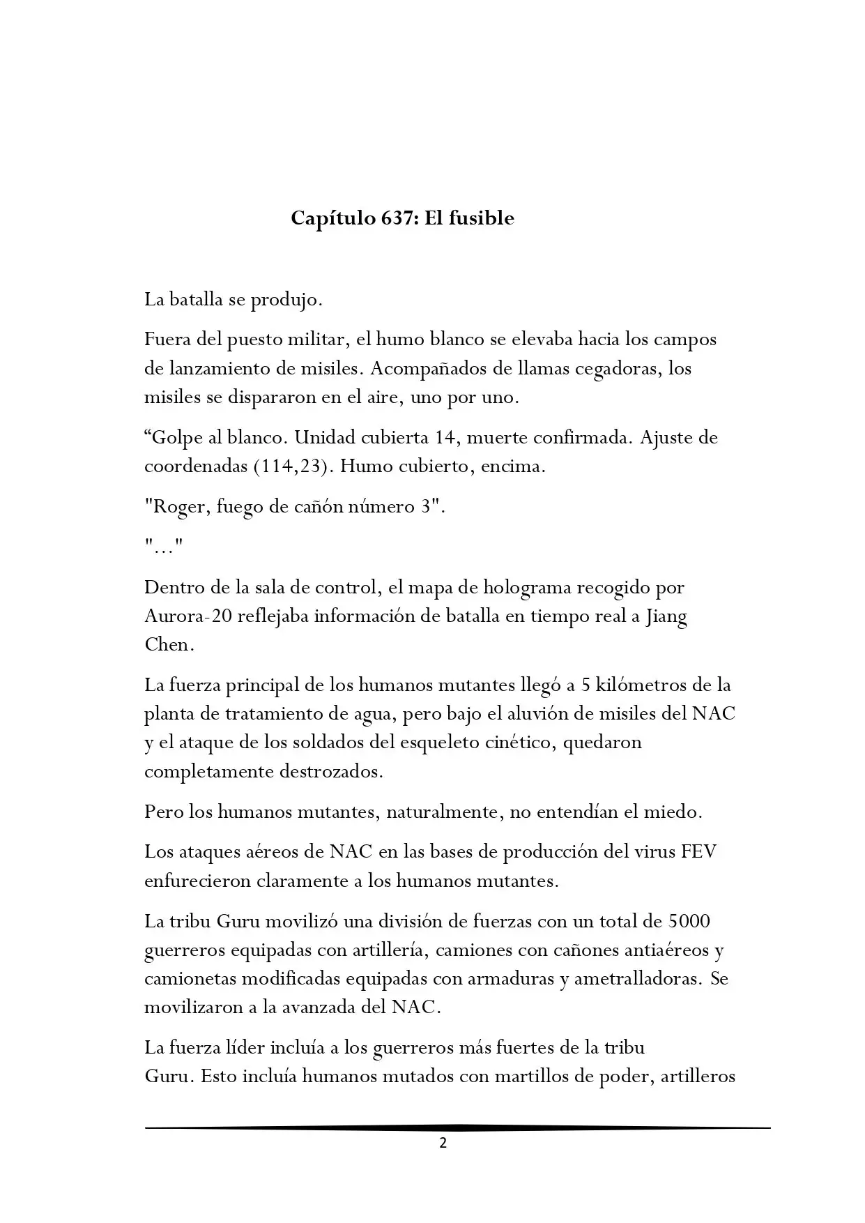 Tengo una Mansion en el mundo Post-apocaliptico (Novela) - Capítulo 637 - Página 2 - LectorTMOo