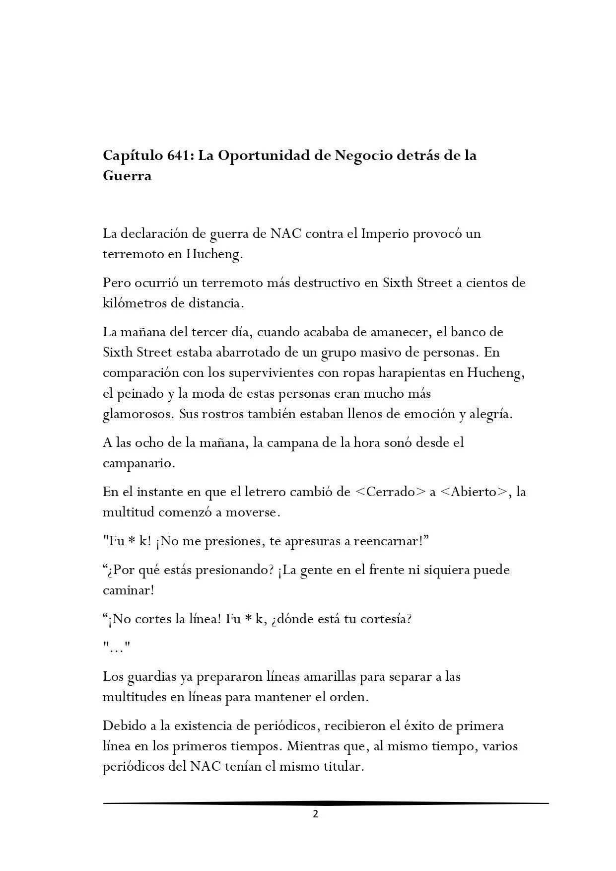 Tengo una Mansion en el mundo Post-apocaliptico (Novela) - Capítulo 641 - Página 2 - LectorTMOo