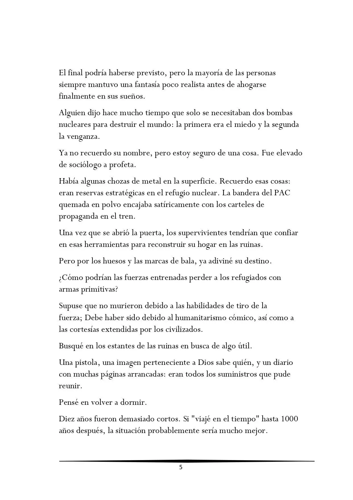 Tengo una Mansion en el mundo Post-apocaliptico (Novela) - Capítulo 646 - Página 5 - LectorTMOo